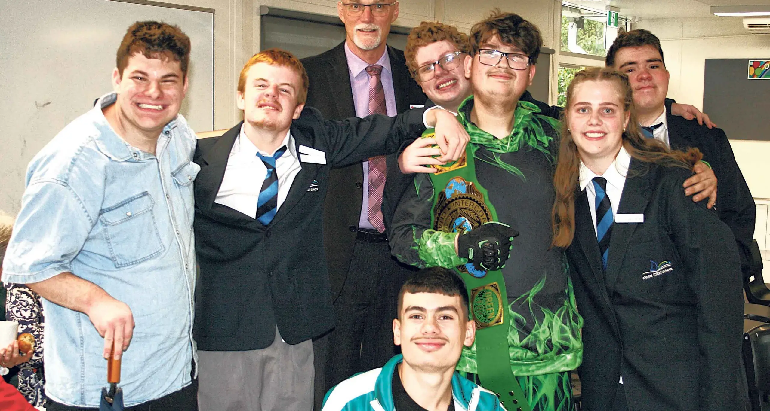 Leadership not about the ‘I’, but others, patron tells the new Anson Street team