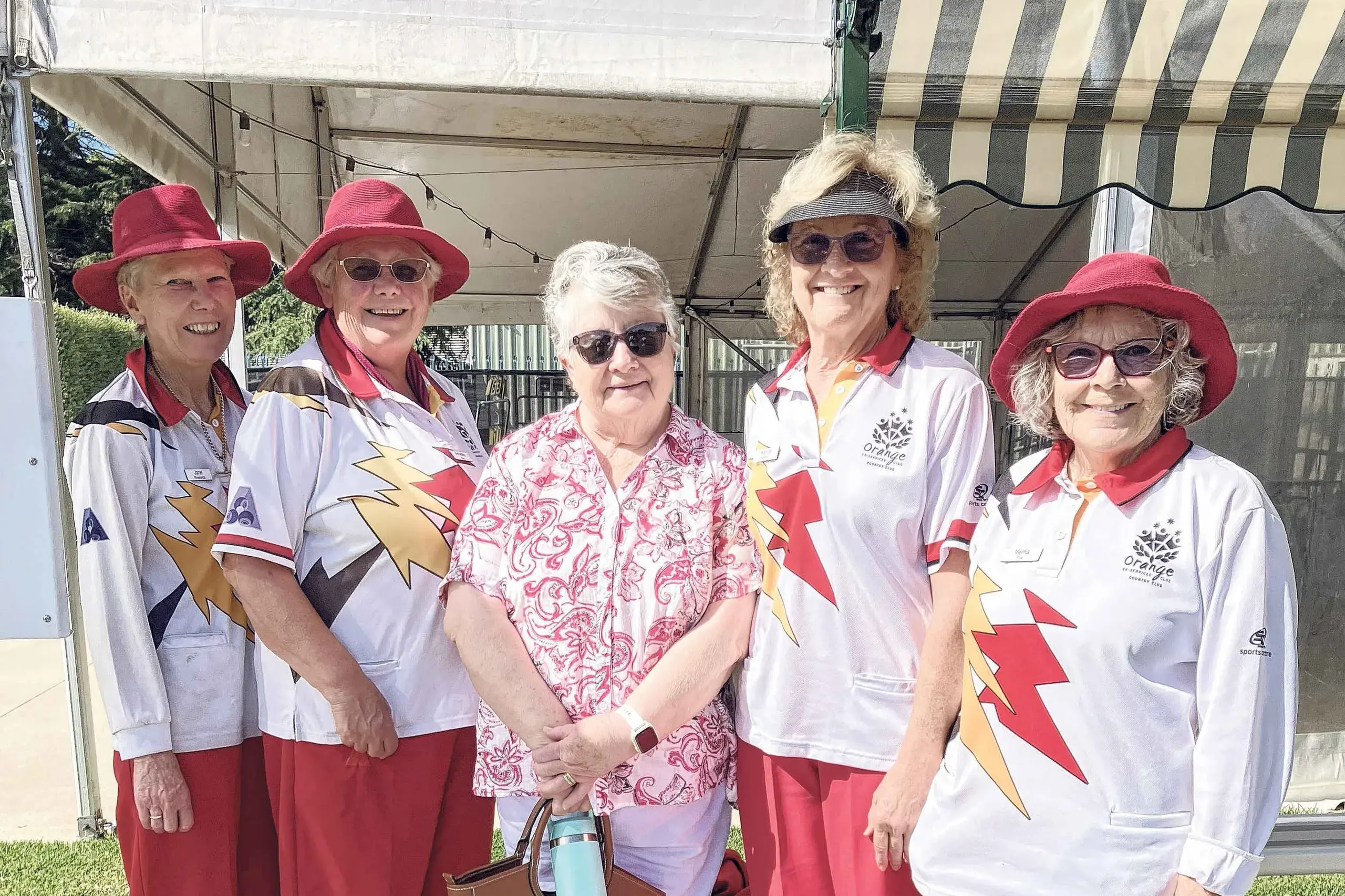 <p>Jane Rowlands, Annette Nash, Denice Turner, Kerry Hartina, and Verna Toss.</p>\\n