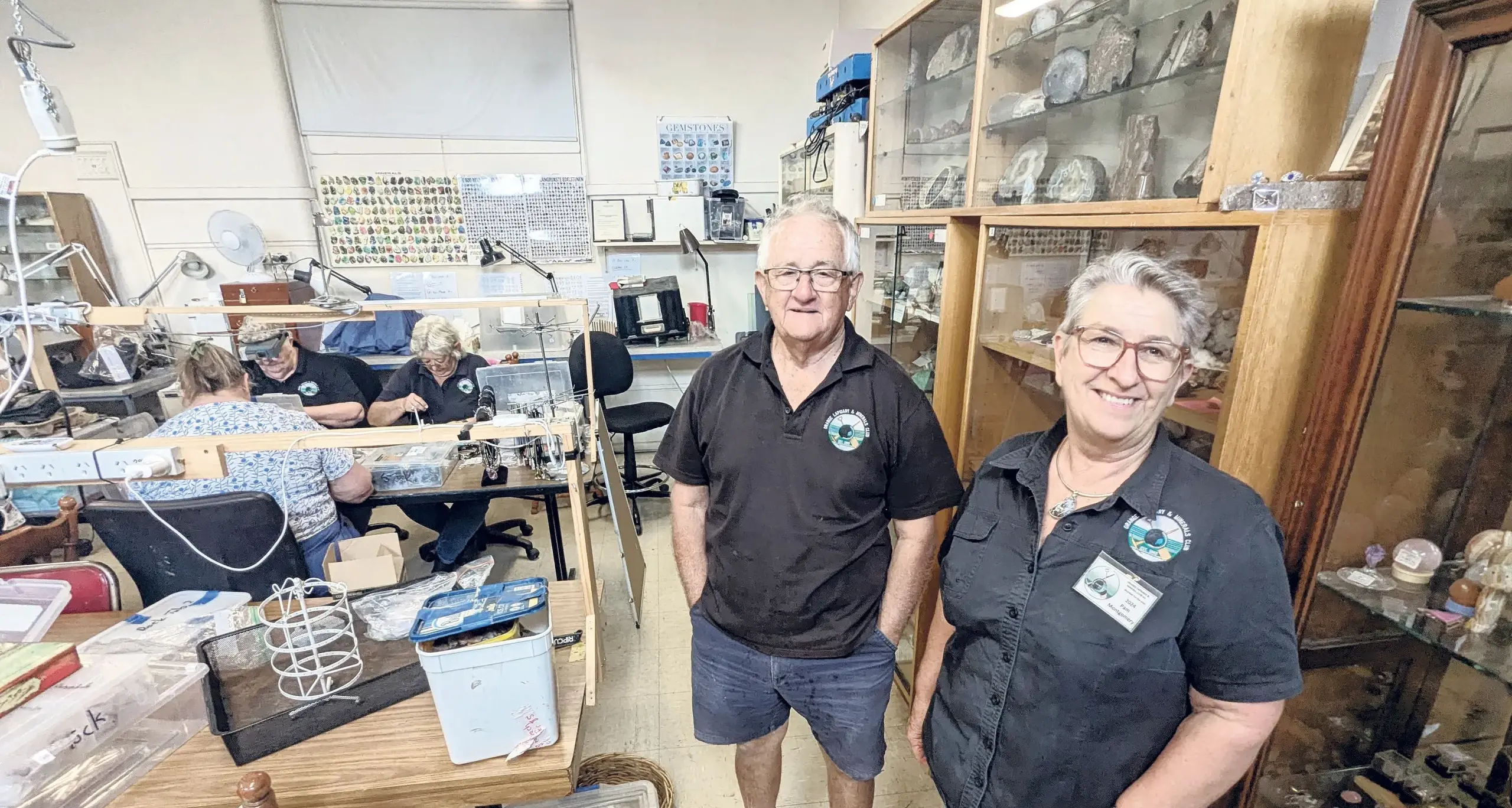 Lapidary club going from strength to strength, one rock at a time