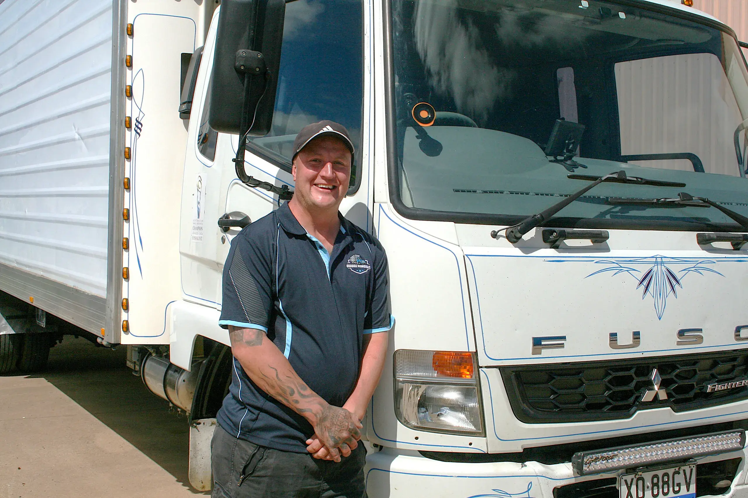 <p>Getting clients\\u2019 furniture and other valuable household items from A to B, in good order, is the job that Tom Williamson sets himself each day. Photo: Orange City Life.</p>\\n