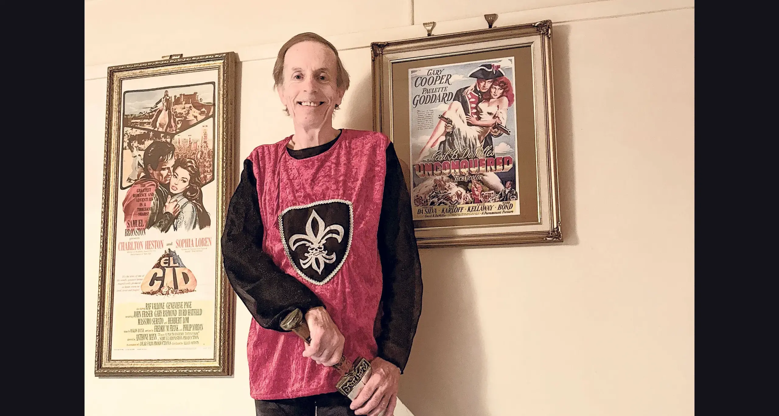 Epic display of historical movie posters