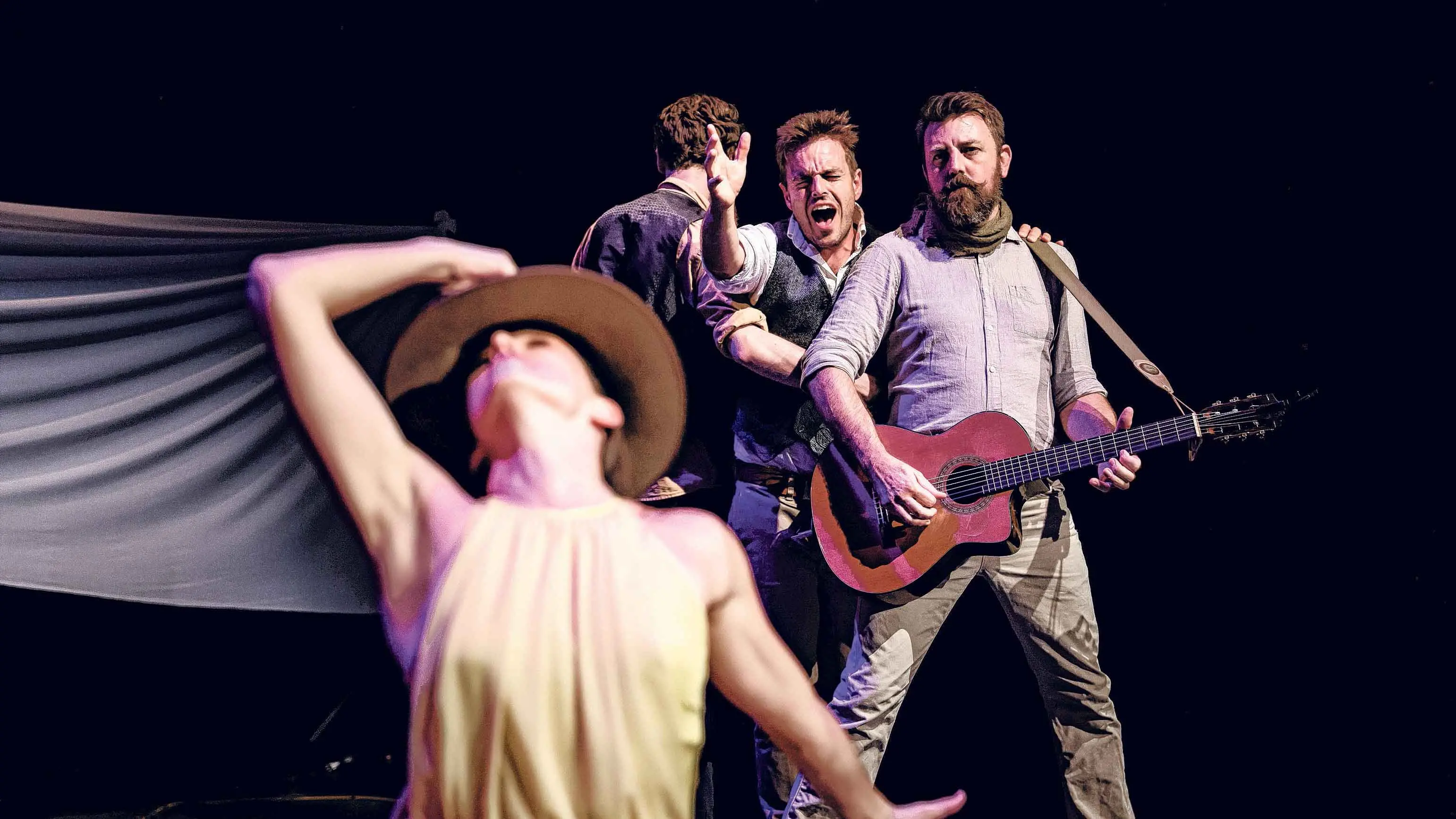 Contemporary dance, Coldplay, and Banjo: bush verse reimagined in moving new production