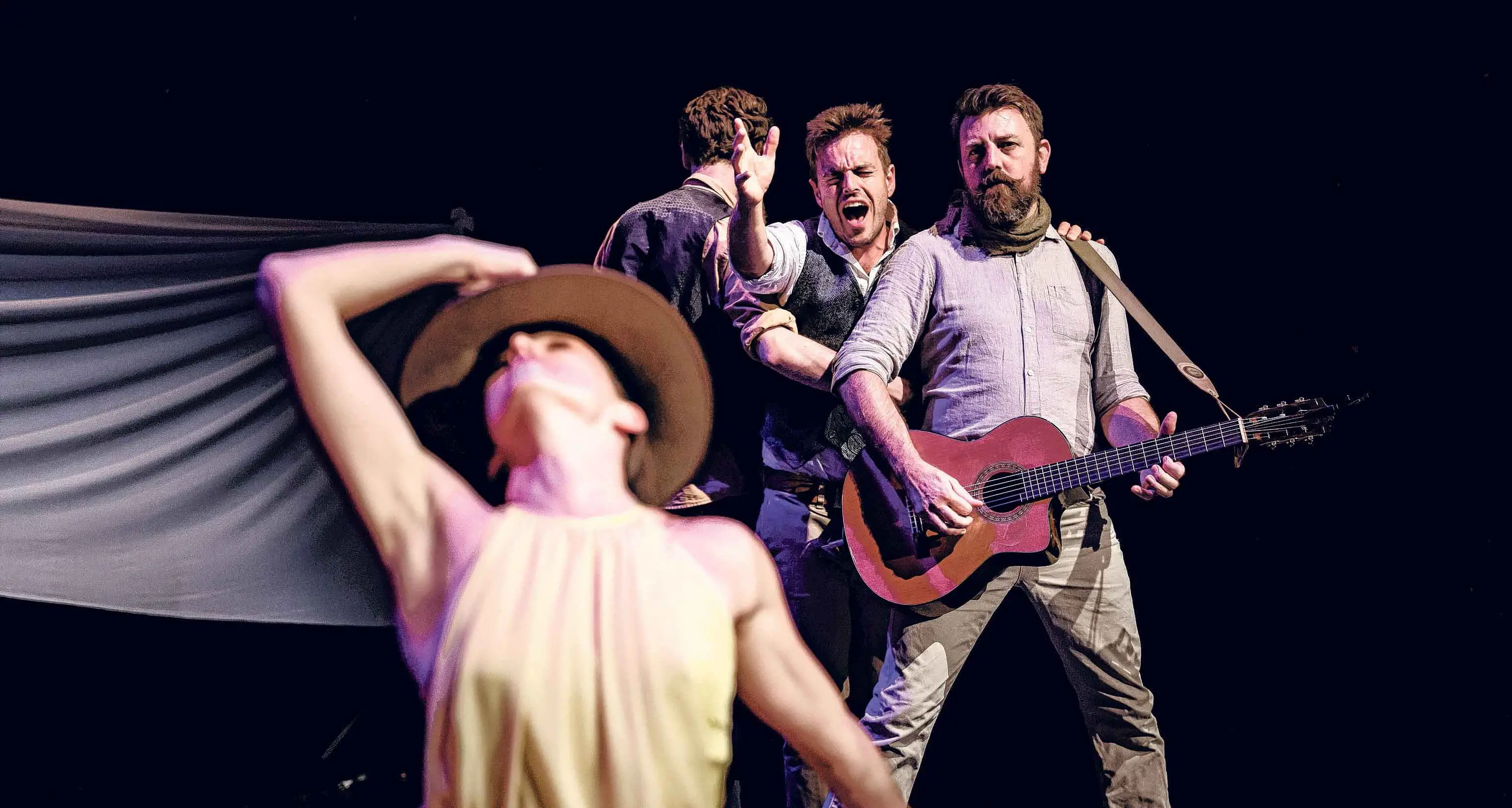 Contemporary dance, Coldplay, and Banjo: bush verse reimagined in moving new production