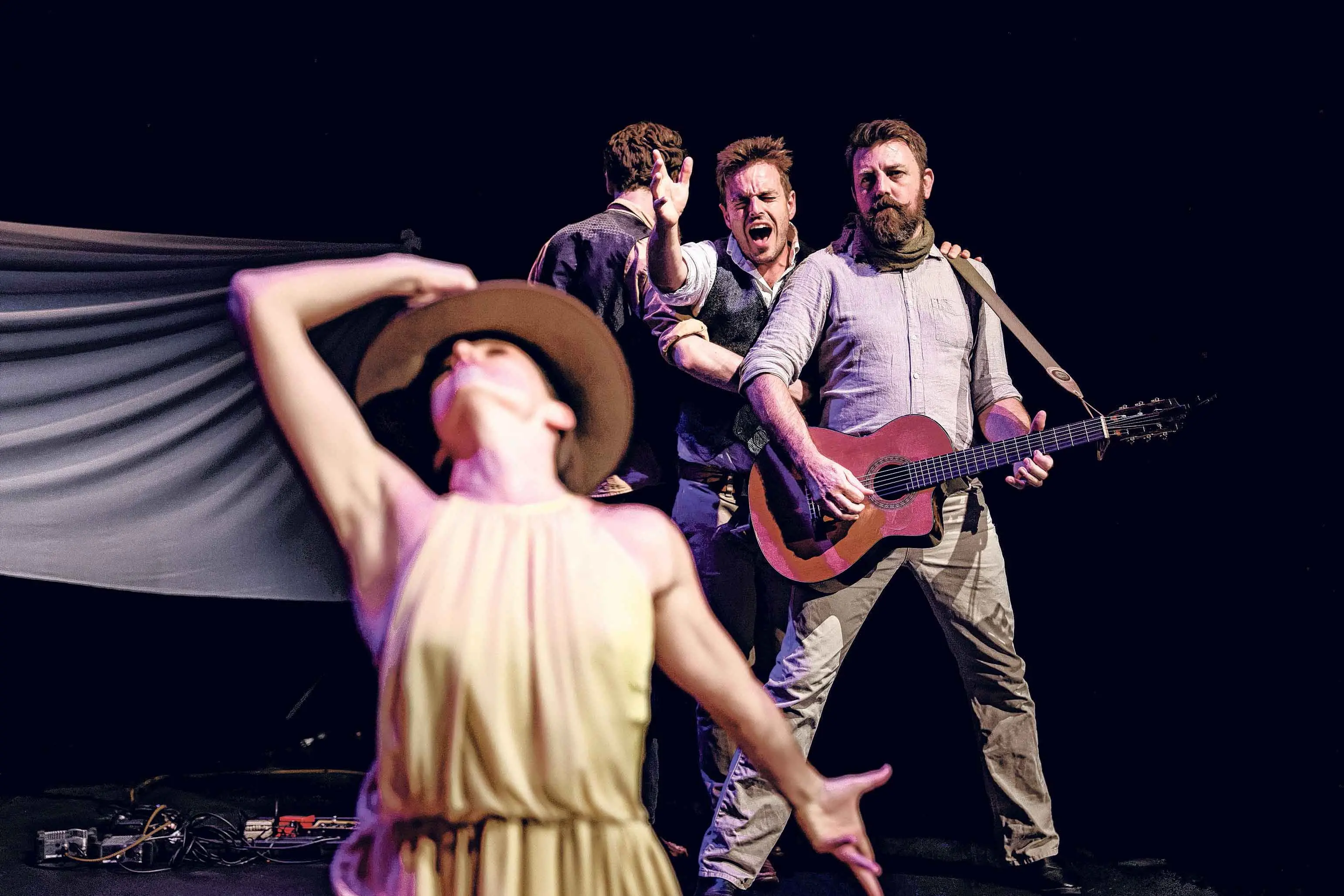 Contemporary dance, Coldplay, and Banjo: bush verse reimagined in moving new production