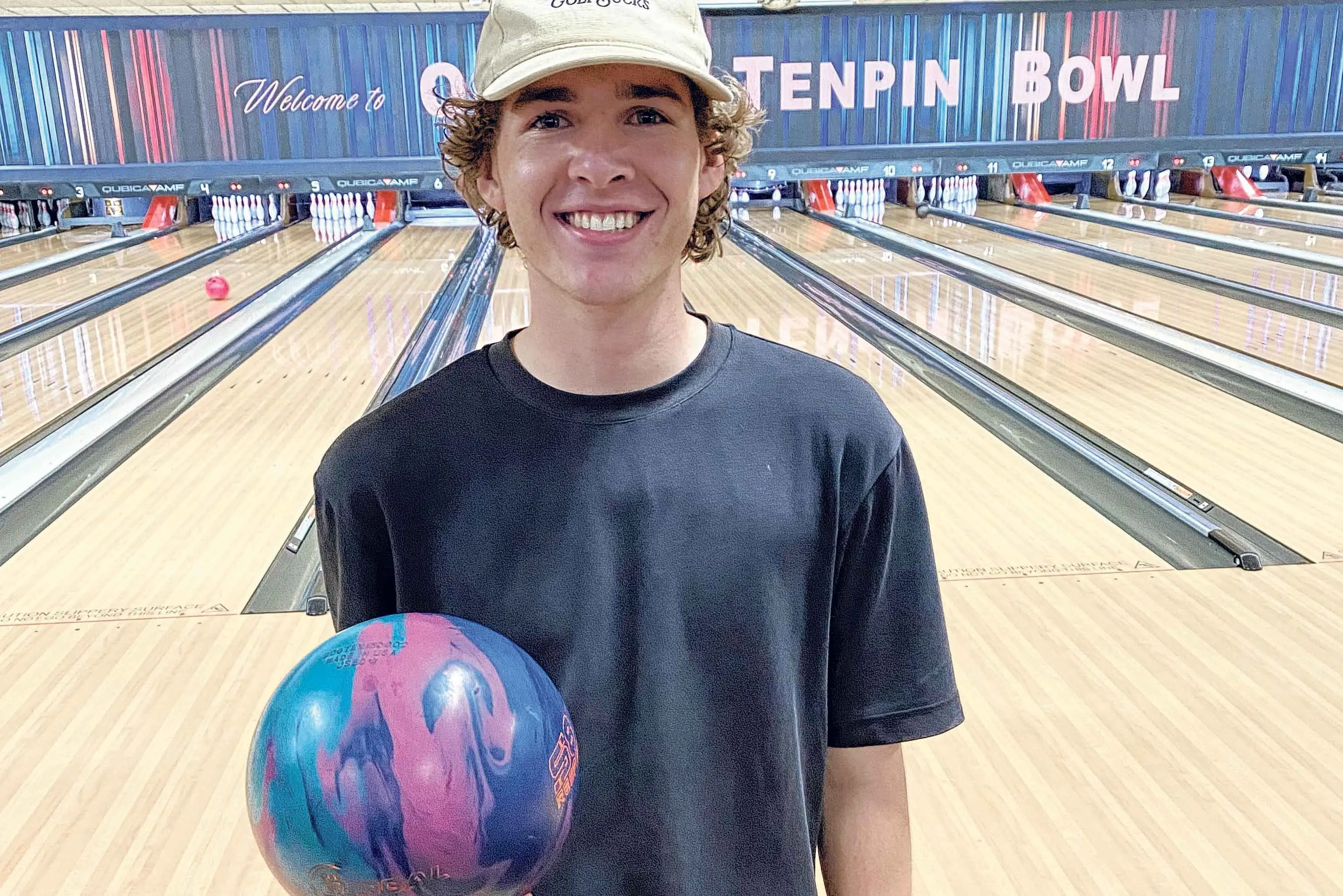 <p>Star Bowler, High Roller champion and first Man of the Moment for March, Noah King, who scored a fantastic 273 (PB). </p>\\n