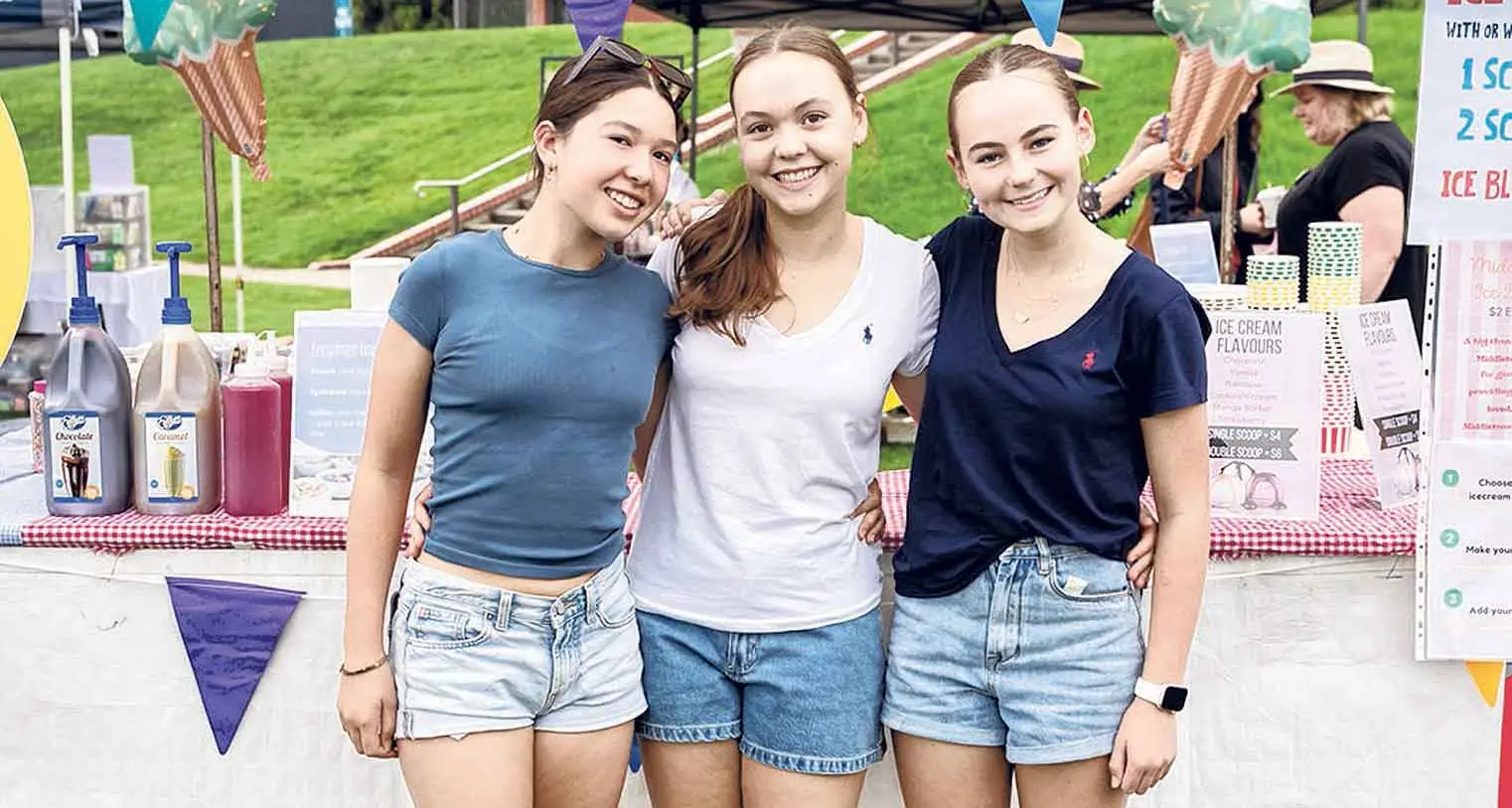 A few good hours before heavens opened at Kinross Country Fair