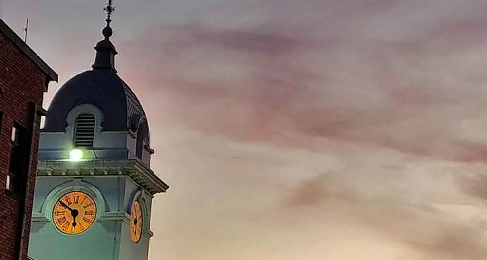 Daylight robbery as time clock stops for shift workers