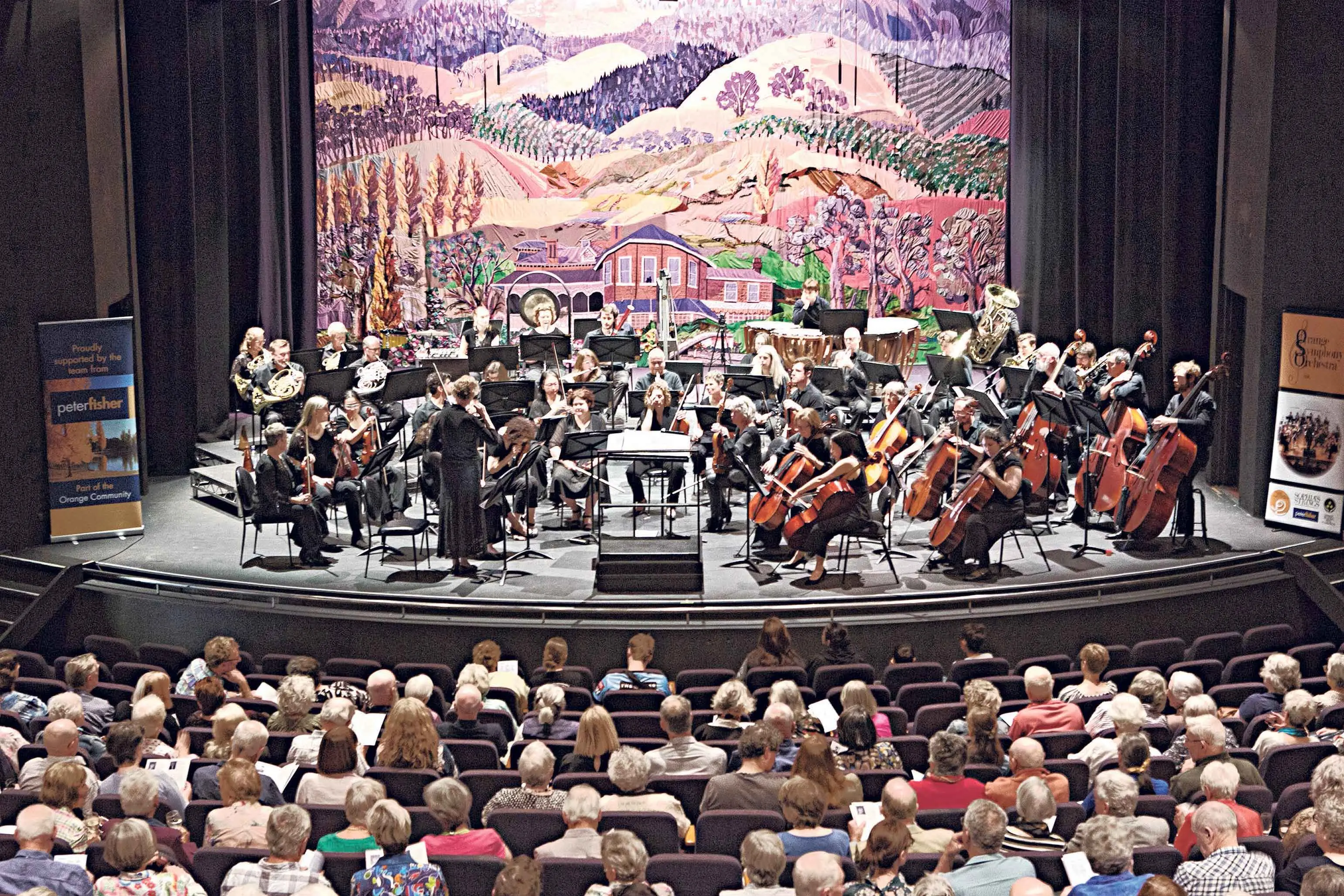 <p>Orange Symphony Orchestra performs at Kinross Wolaroi School\\'s Derek Pigot Auditorium. this Sunday, March 29. Photo: Robert Bruce.</p>\\n