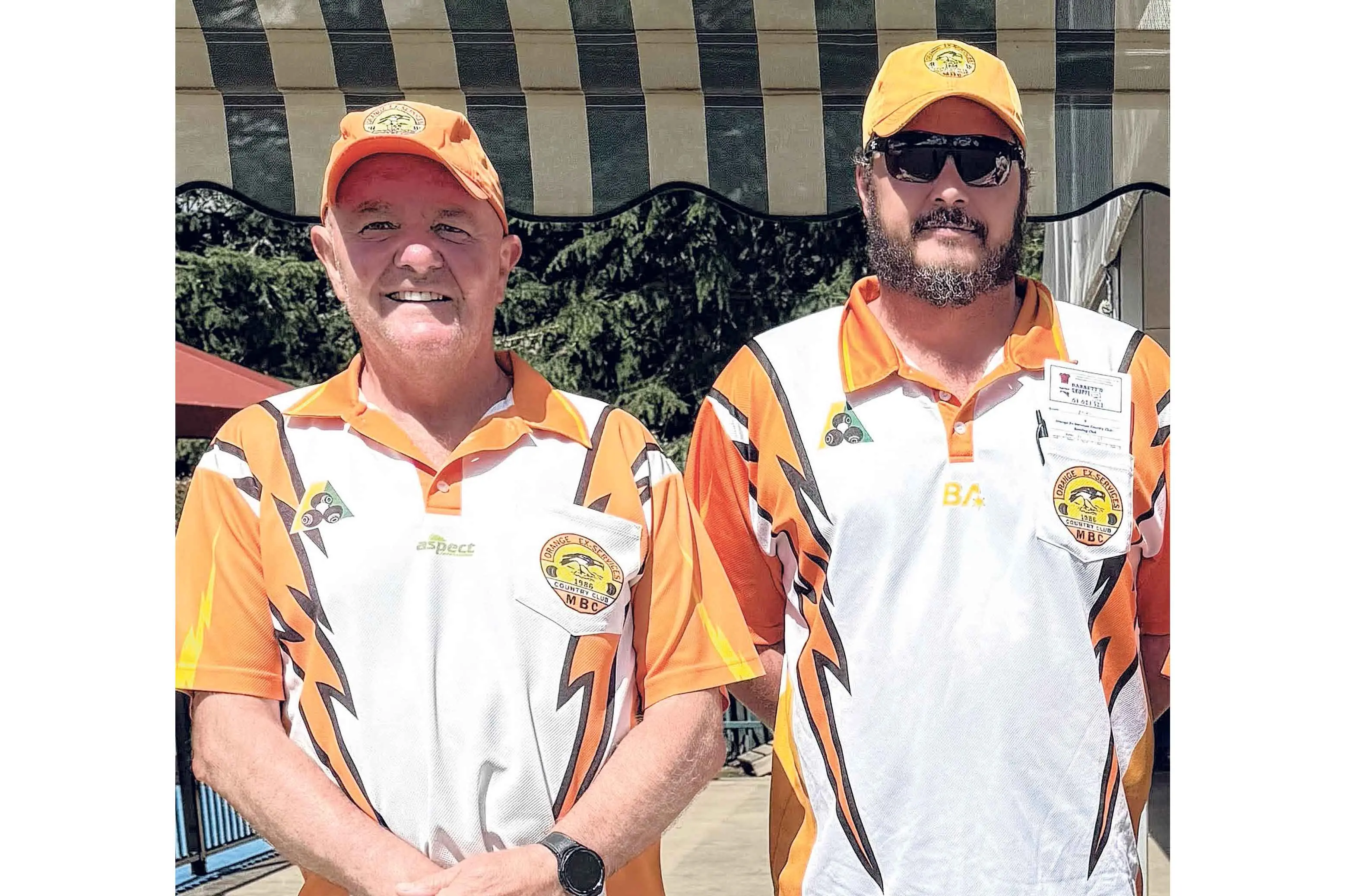 <p>Winners of the Pairs Championship Peter Lange and Peter Stewart. </p>\\n