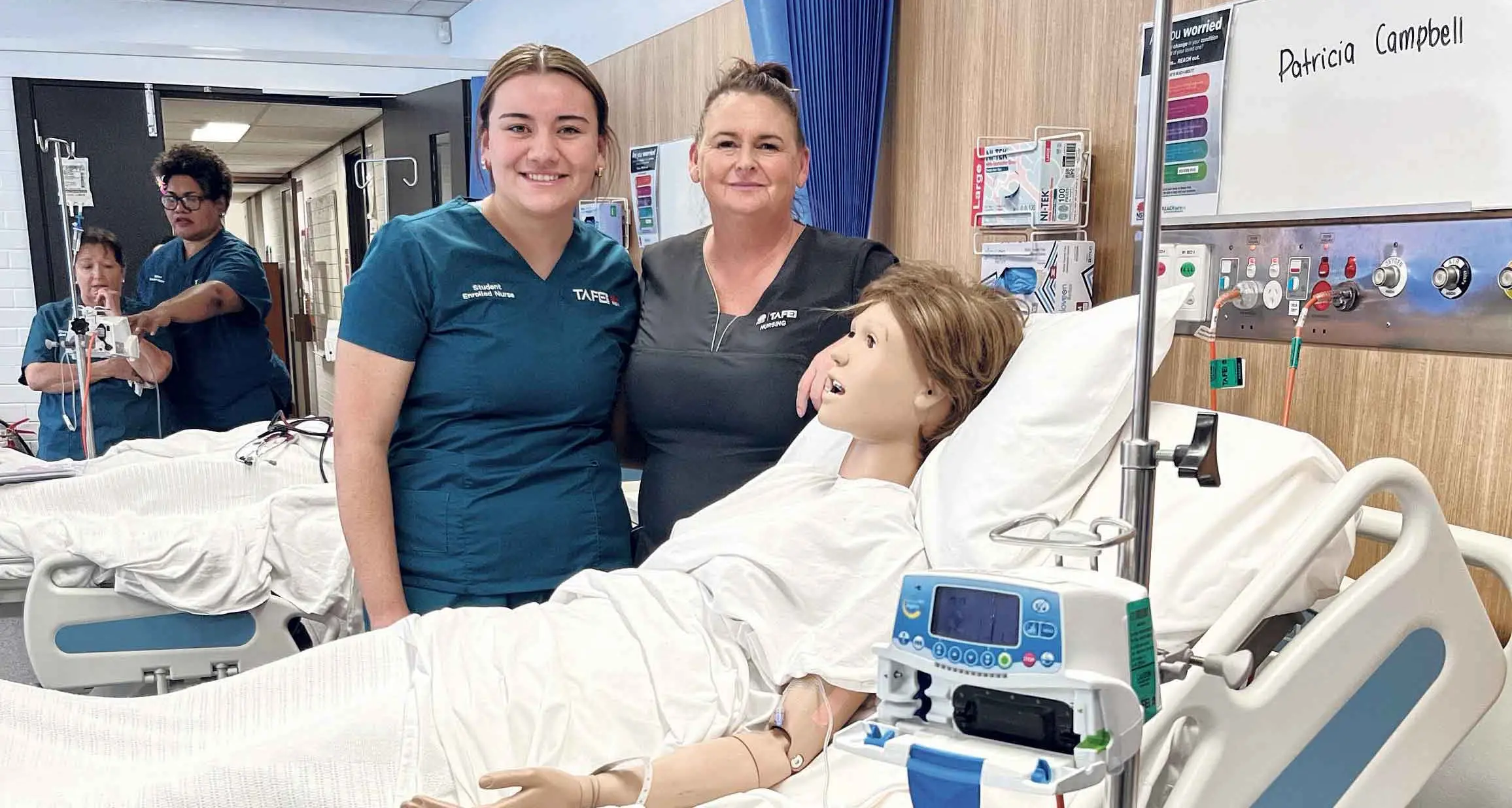 TAFE Nursing student Talia helping fill critical healthcare in Orange