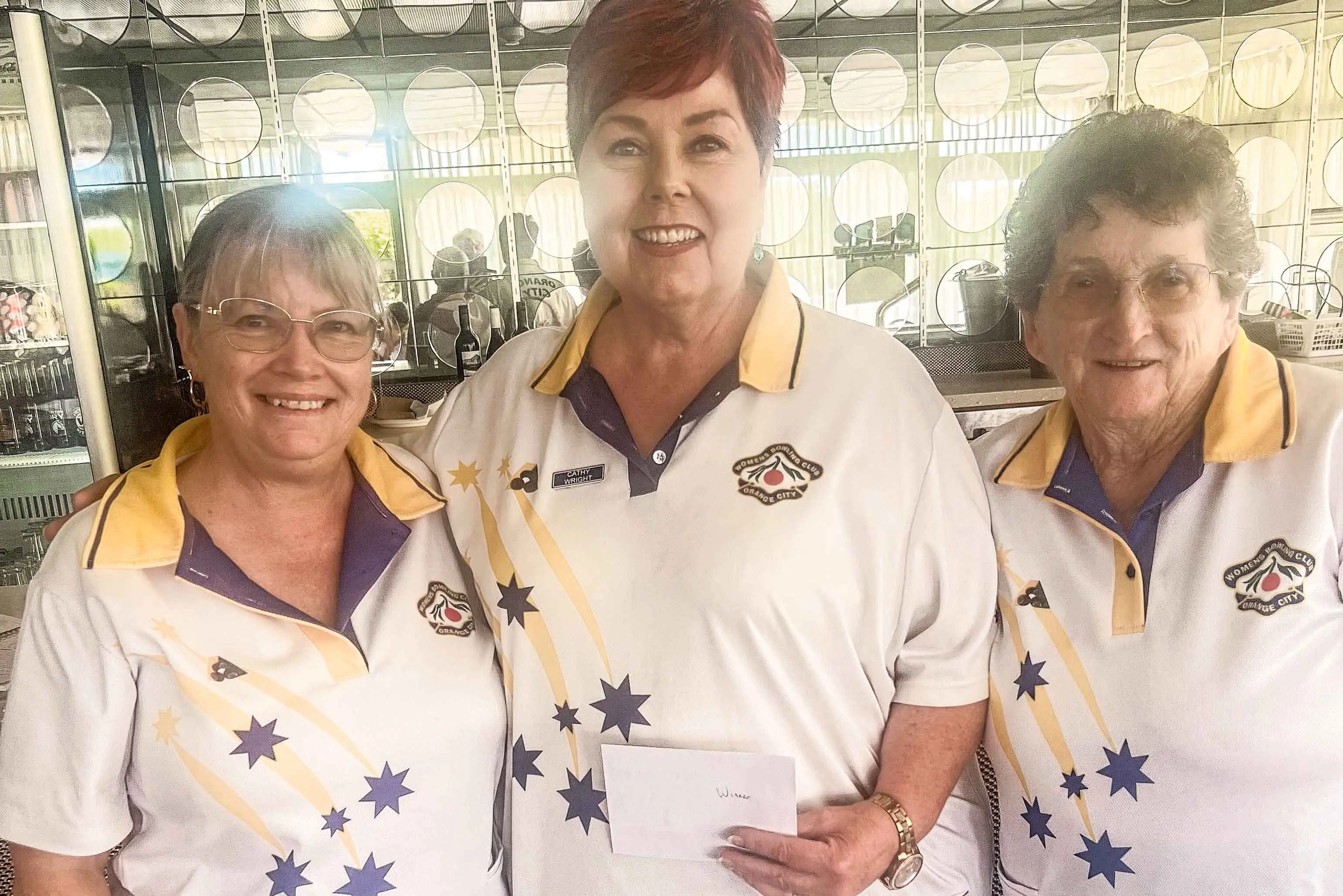 <p>Mary Carr, Cathy Wright and Maria Crawford</p>\\n