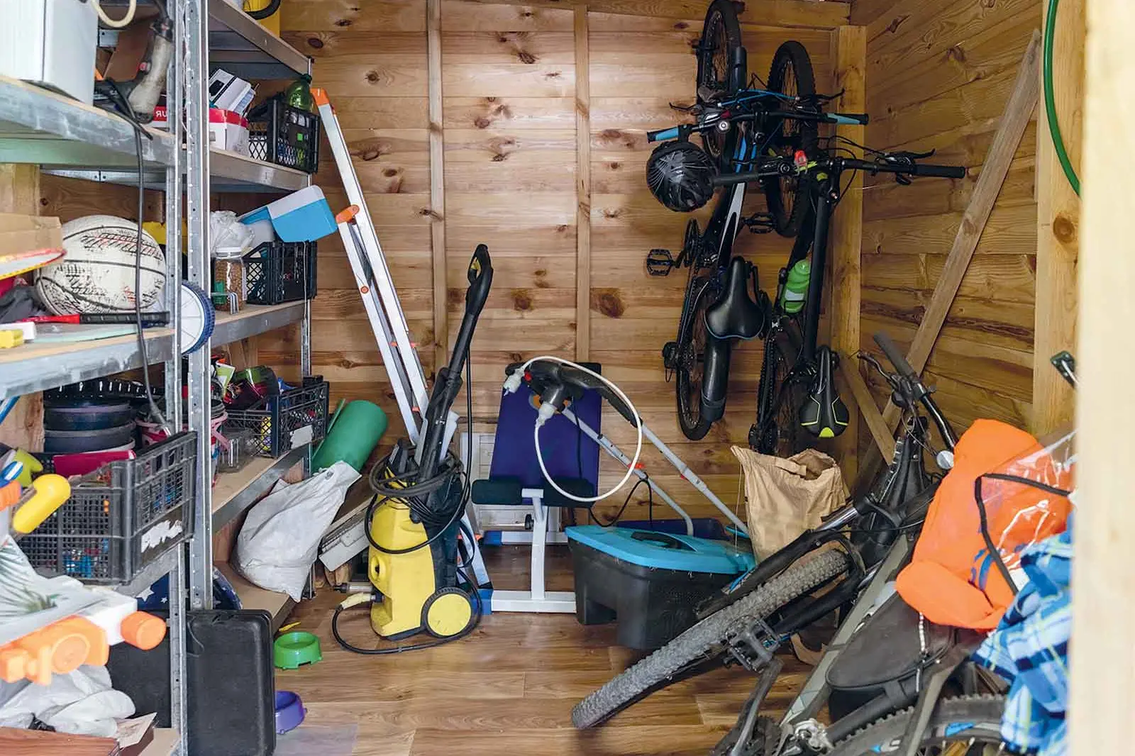 Simple shed clean-out tips help households prepare for colder weather