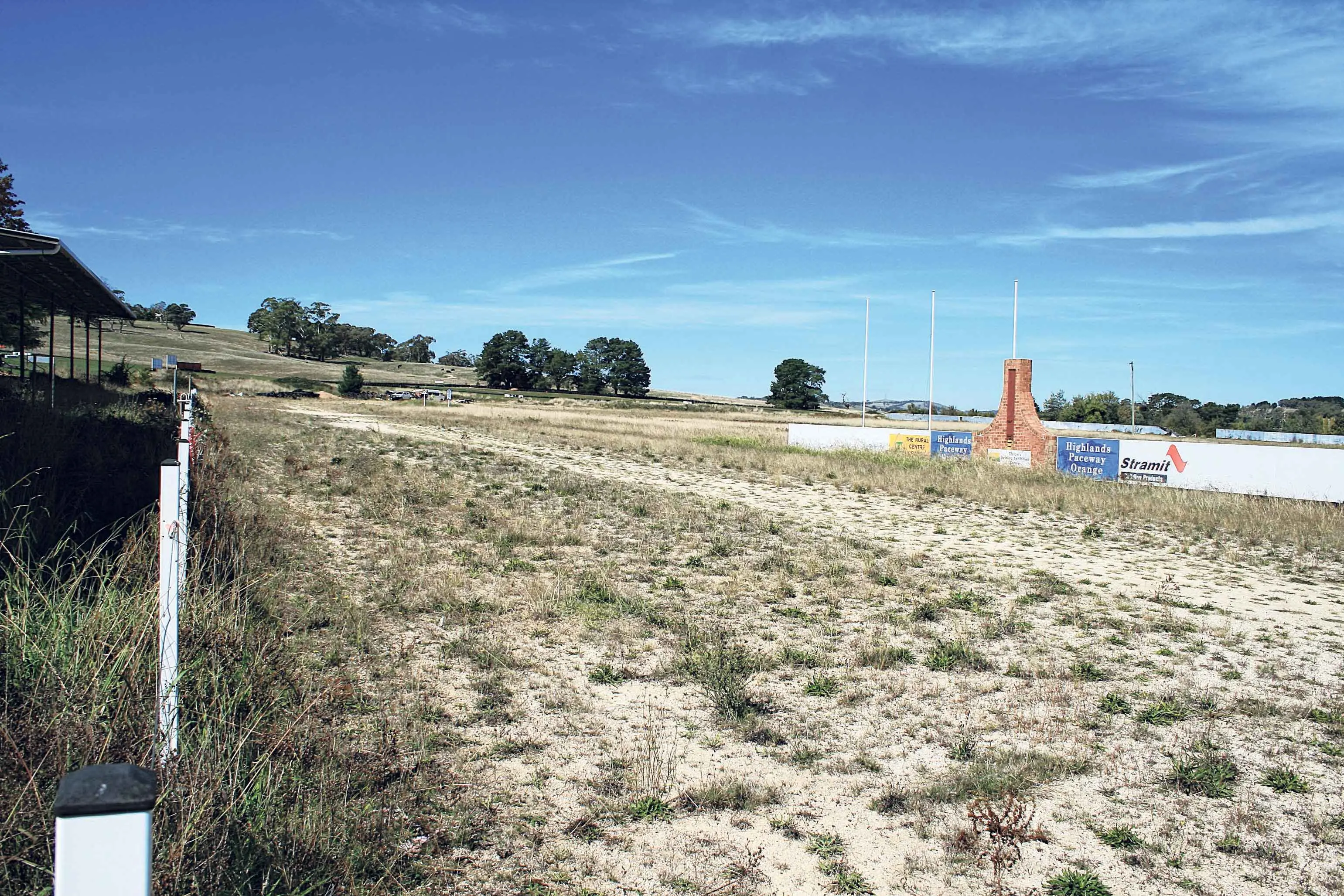 <p>A $15 million racing complex is planned for the site of the former harness racing headquarters on Perc Griffth Way that would feature a new track, 112-kennel facility, clubhouse, and parking, all designed to bring weekly greyhound racing to the area.  Photo: Orange City Life</p>\\n