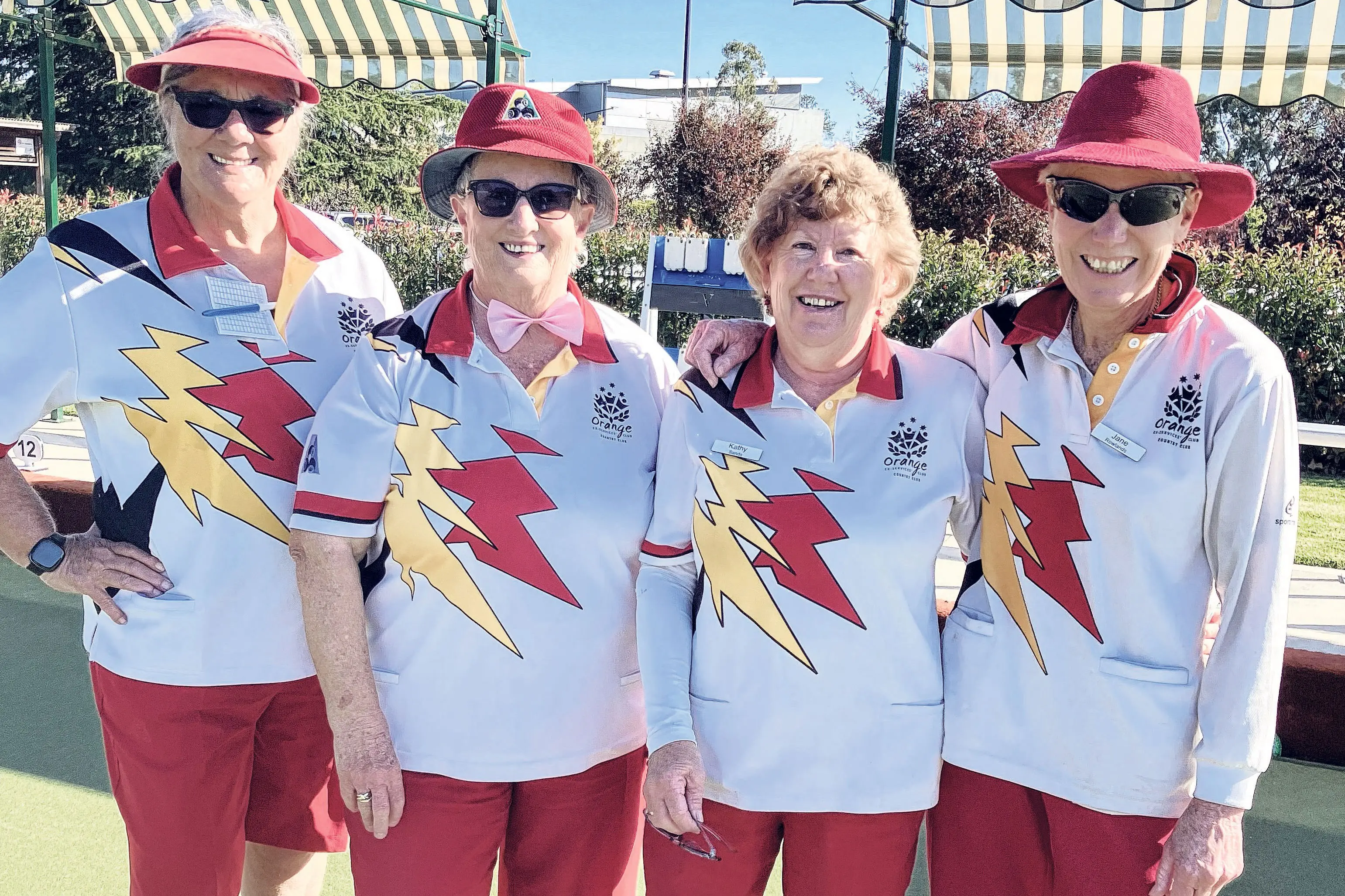 <p>Helen Johnson, Lorraine Galard, Kathy Sands and Jane Rowlands.</p>\\n