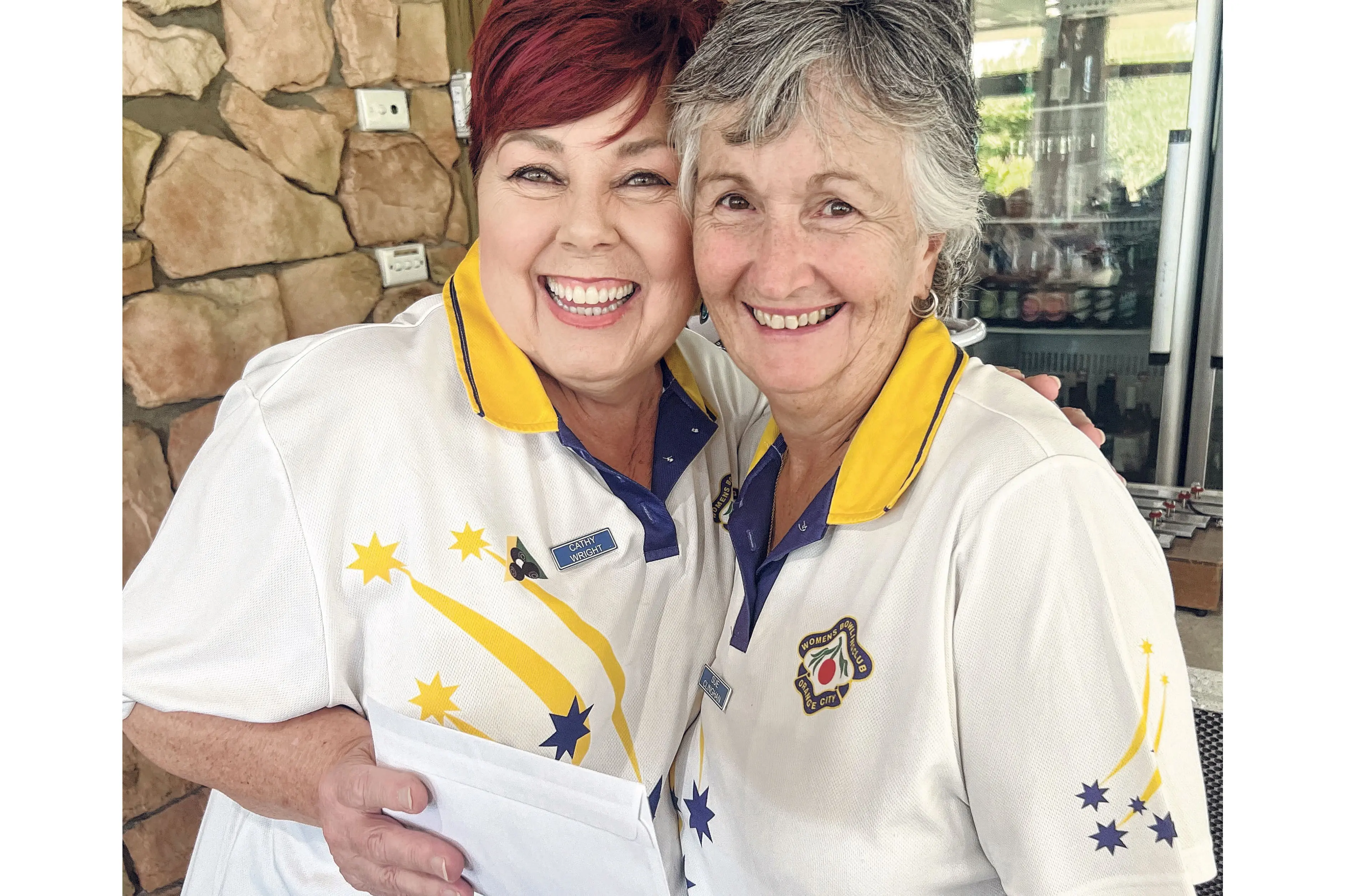 <p>Cathy Wright and Sue Clinghan.</p>\\n