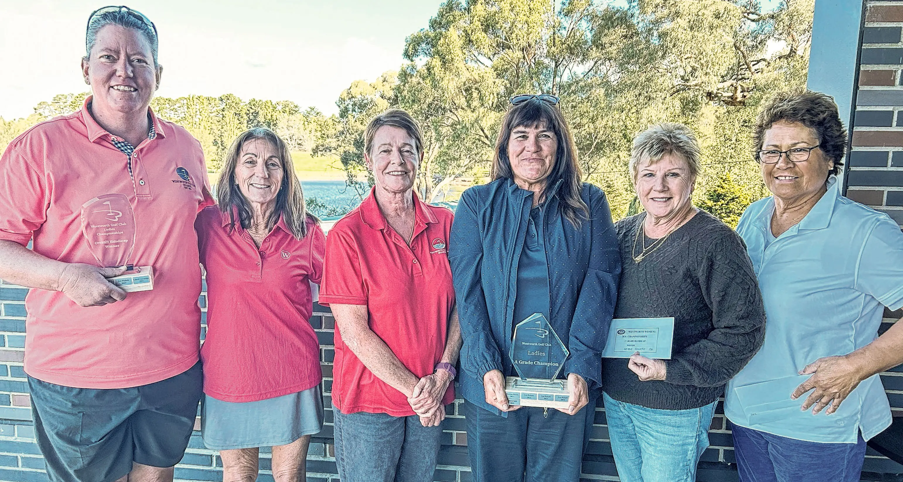 Stellar performances mark Wentworth women's golf championship