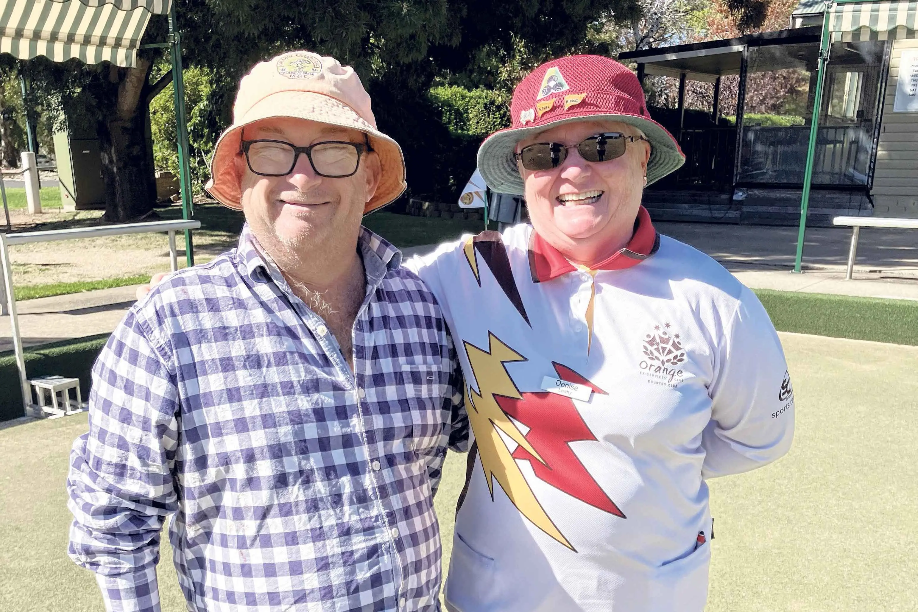 <p>Justin Whaley and Denise Leahey.</p>\\n