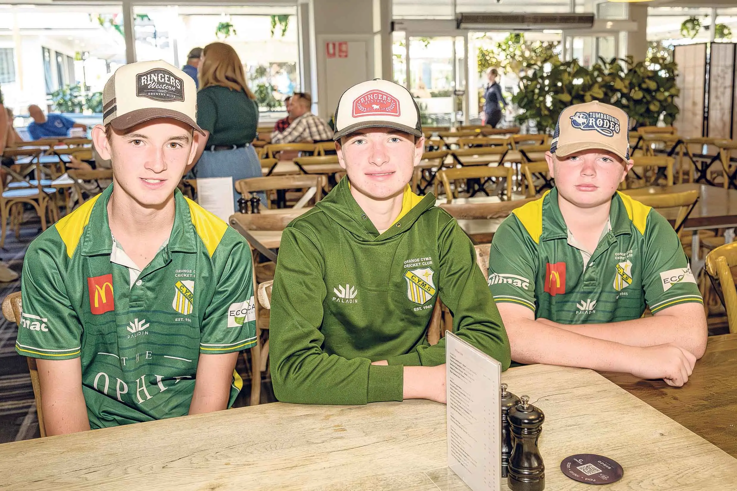 <p>Flynn May, Lincoln Seymour-Burgess and Finn Dempsey.</p>\\n