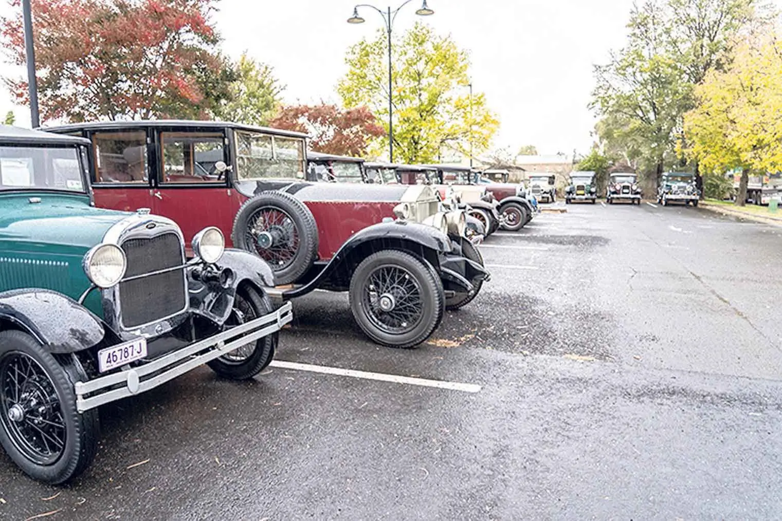 <p>The Central Tablelands Historic Car Club is holding a weekend rally with more than 100 pre-1931 vehicles ready to hit the road. Pictured are some of the attendees at the last event in 2024. Photo: Orange City Life/Henry DeRooy.</p>\\n
