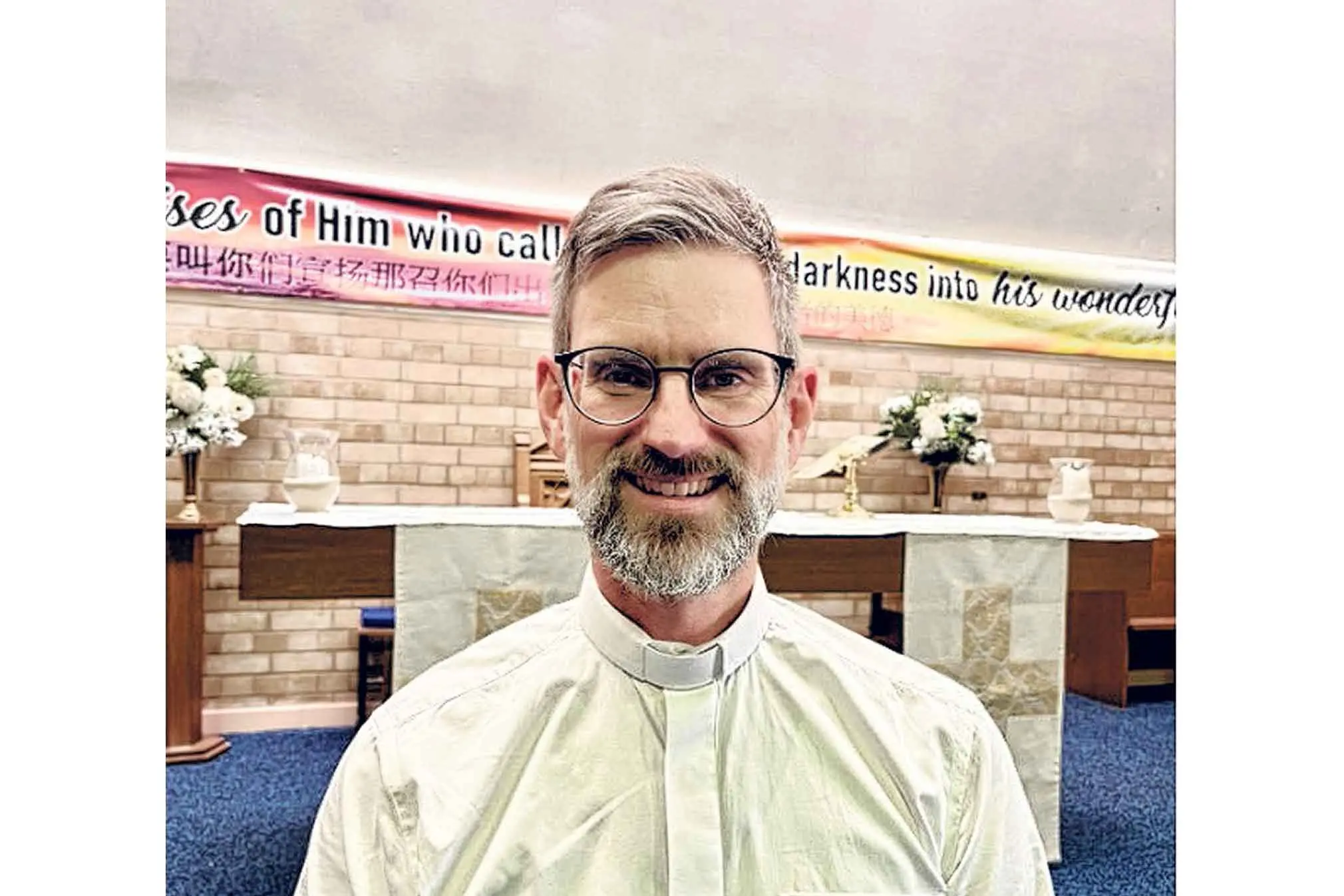 <p>The Reverend Ben Mackay, new Rector of the Anglican Parish of Orange East.</p>\\n