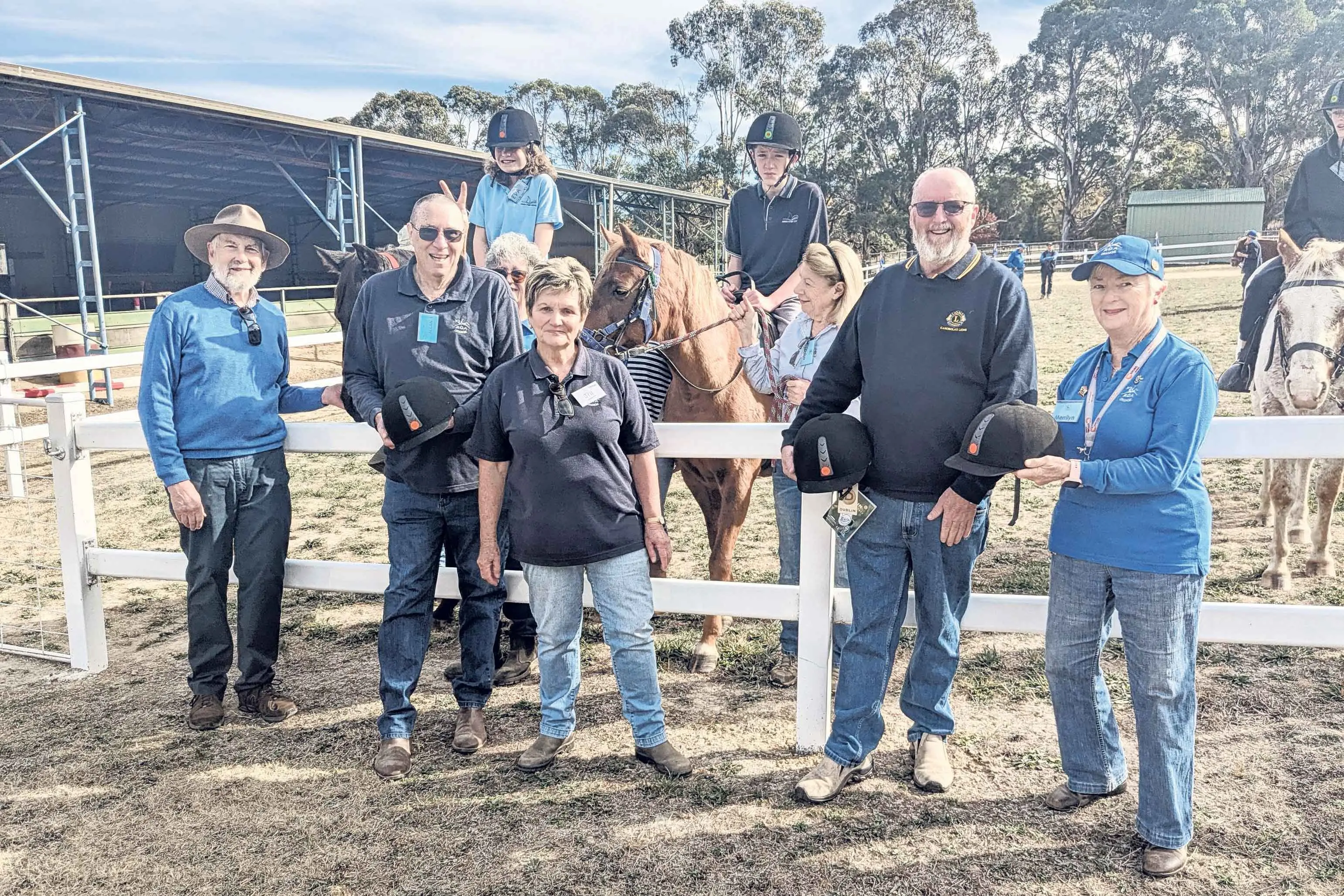 And the correct answer is… lending a hand to our local RDA!