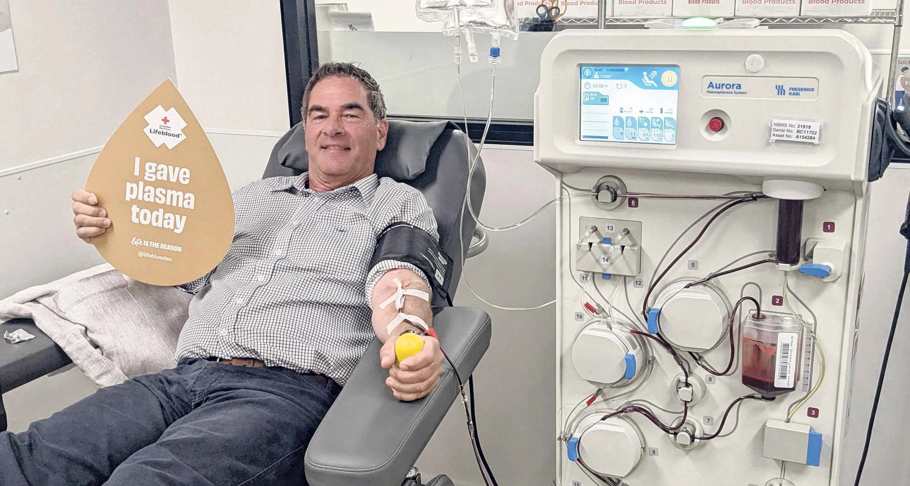 Mayor urges community to bare arms for Lifeblood this winter