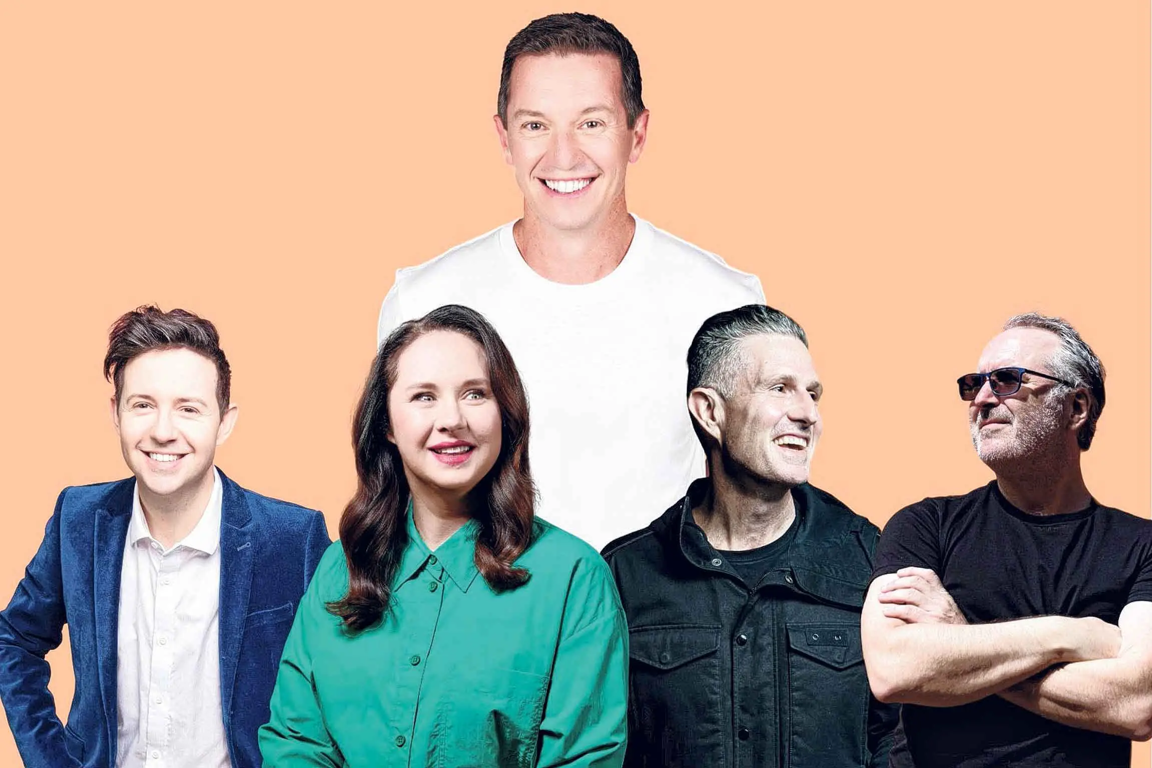 <p>The Comedy Encore Show is hosted by Rove McManus and stars Nath Valvo, Mel Buttle, Wil Anderson and Justin Hamilton. Photo: Supplied</p>\\n