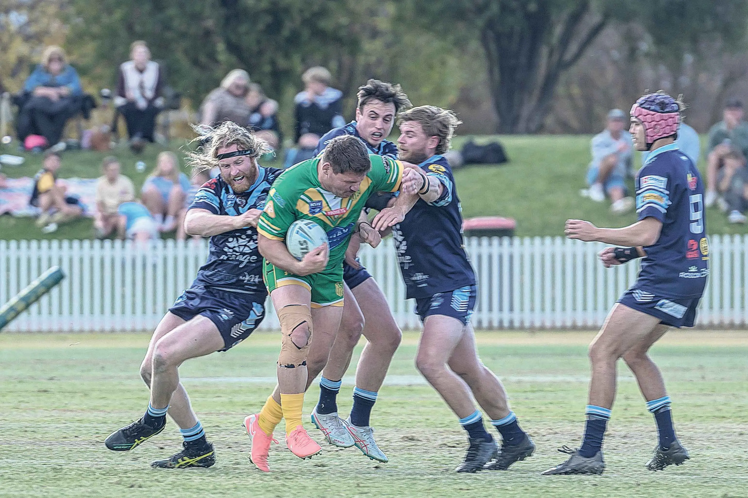 Hawks and Cyms tie in action-packed local derby