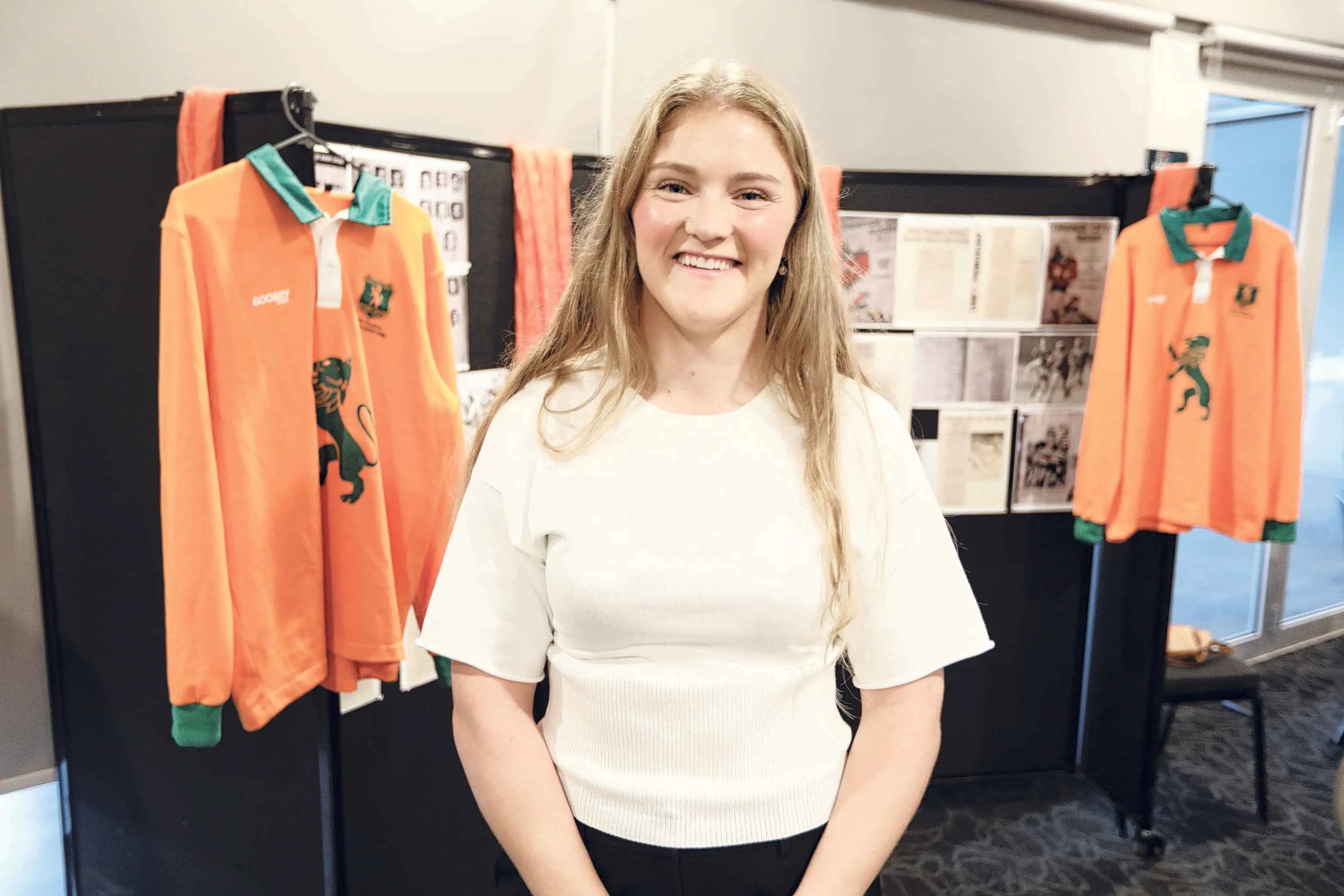 <p>Molong\\'s Lily Bone was back visiting her old club on the weekend after making her Wallaroos debut in March.</p>\\n