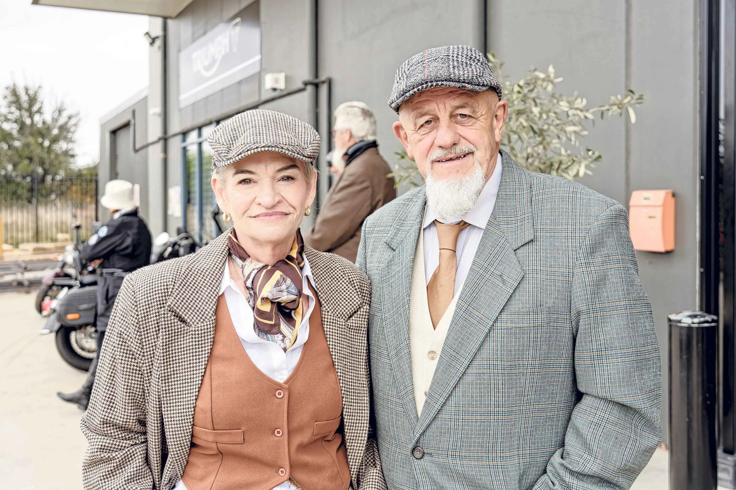 <p>Rebecca and Peter Larsen</p>\\n