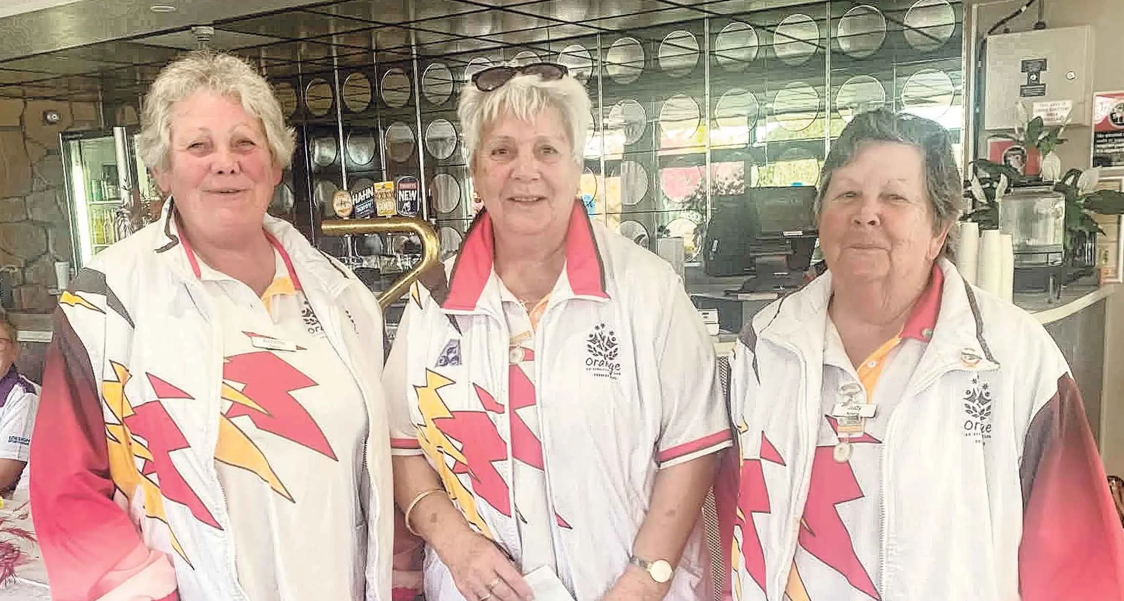 Orange City women celebrate President's Day with enthusiasm