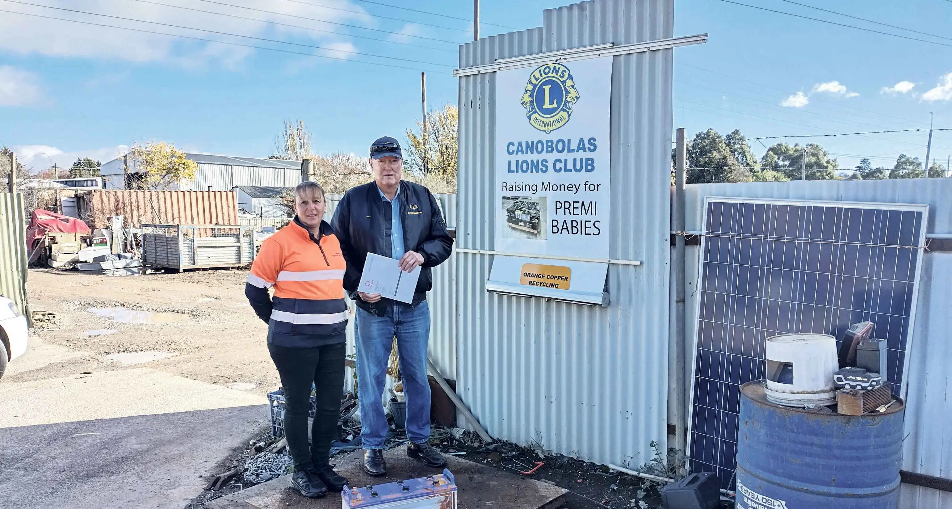 Old batteries turned into cash for Premi-Babes