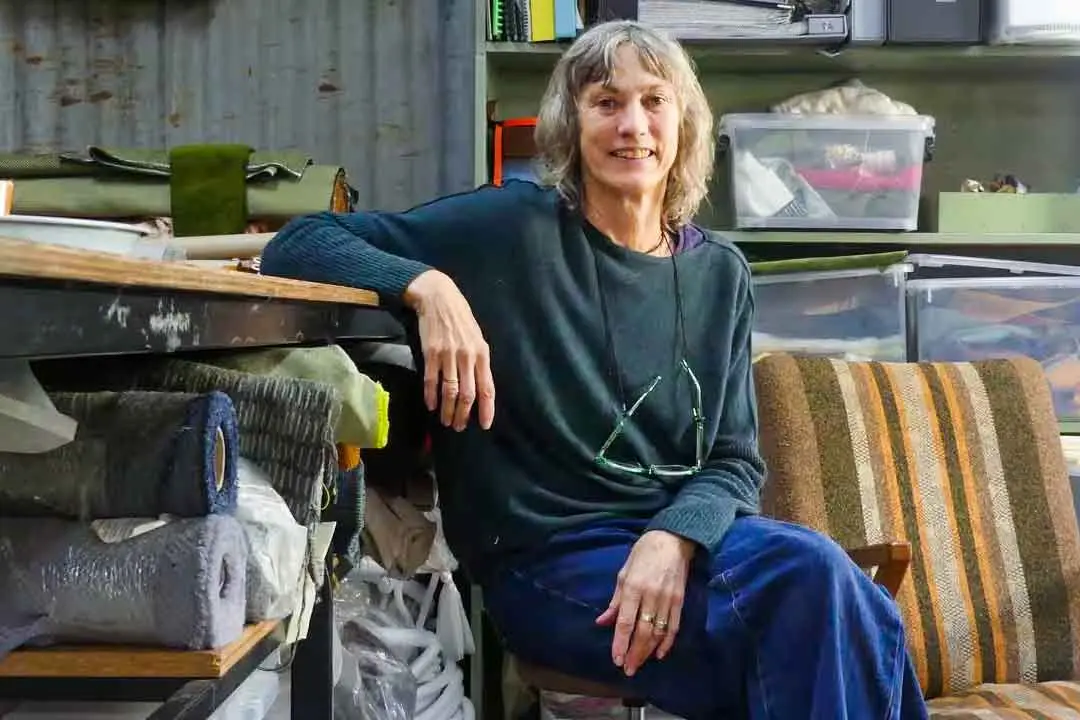 <p>Fiona Edmeades is hopeful upholstering won\\'t become a lost art. Photo: AAP</p>\\n