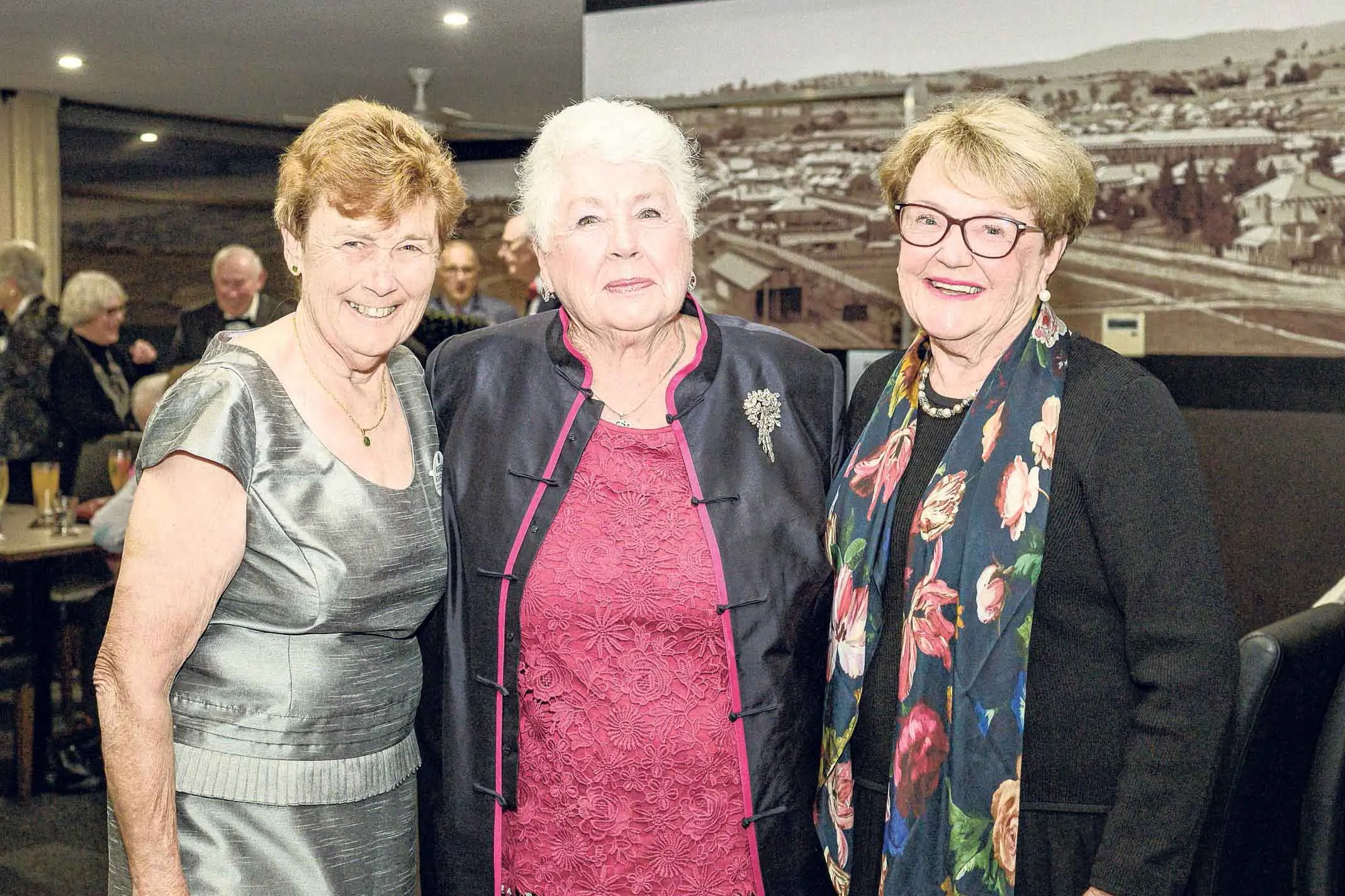 <p>Karen Bouffer, Roslyn McGroder, and Ann Kelly. Photo: Orange City Life. </p>\\n