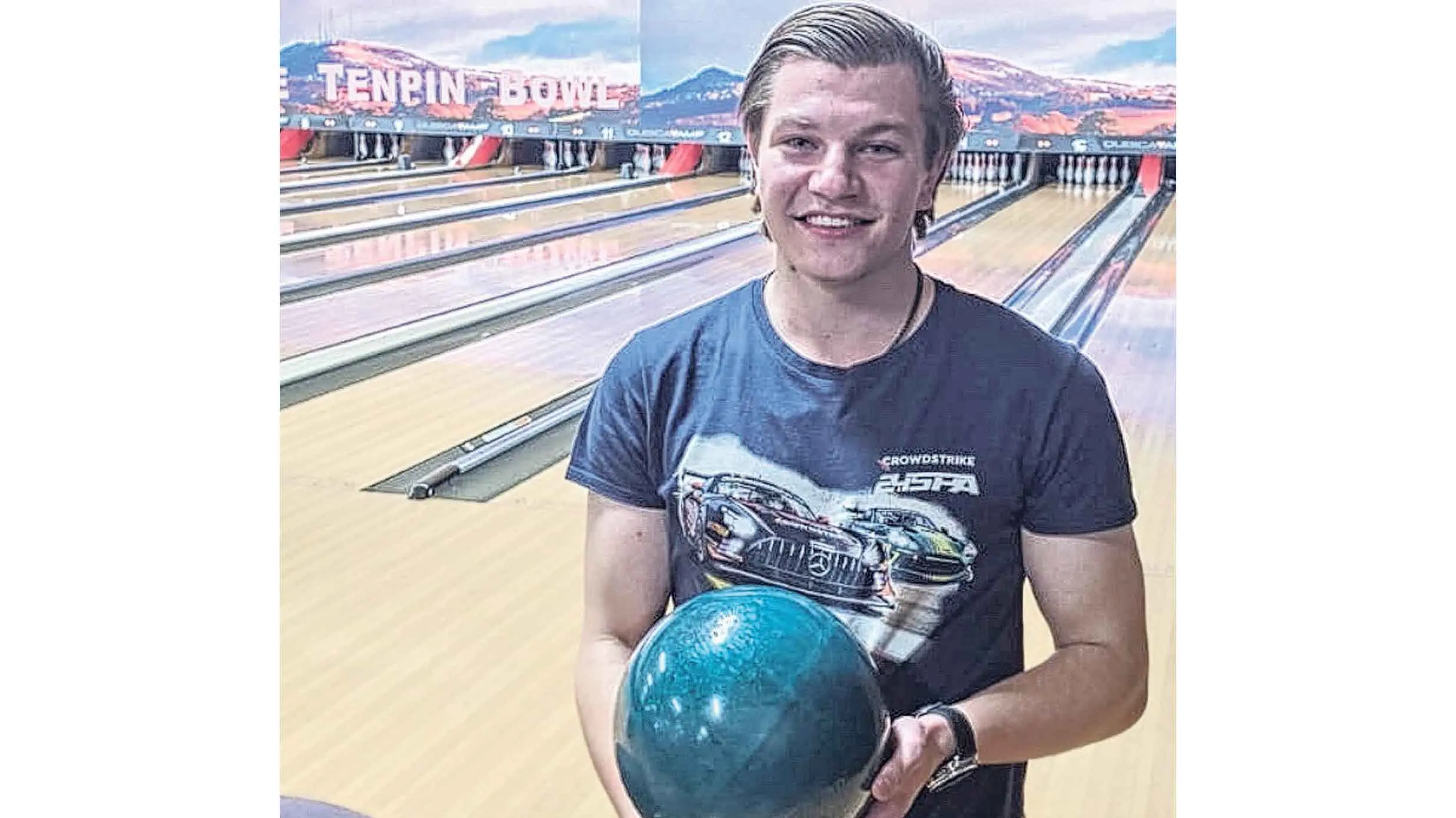 Steven McConnell bowls perfect game at Orange Tenpin Bowl