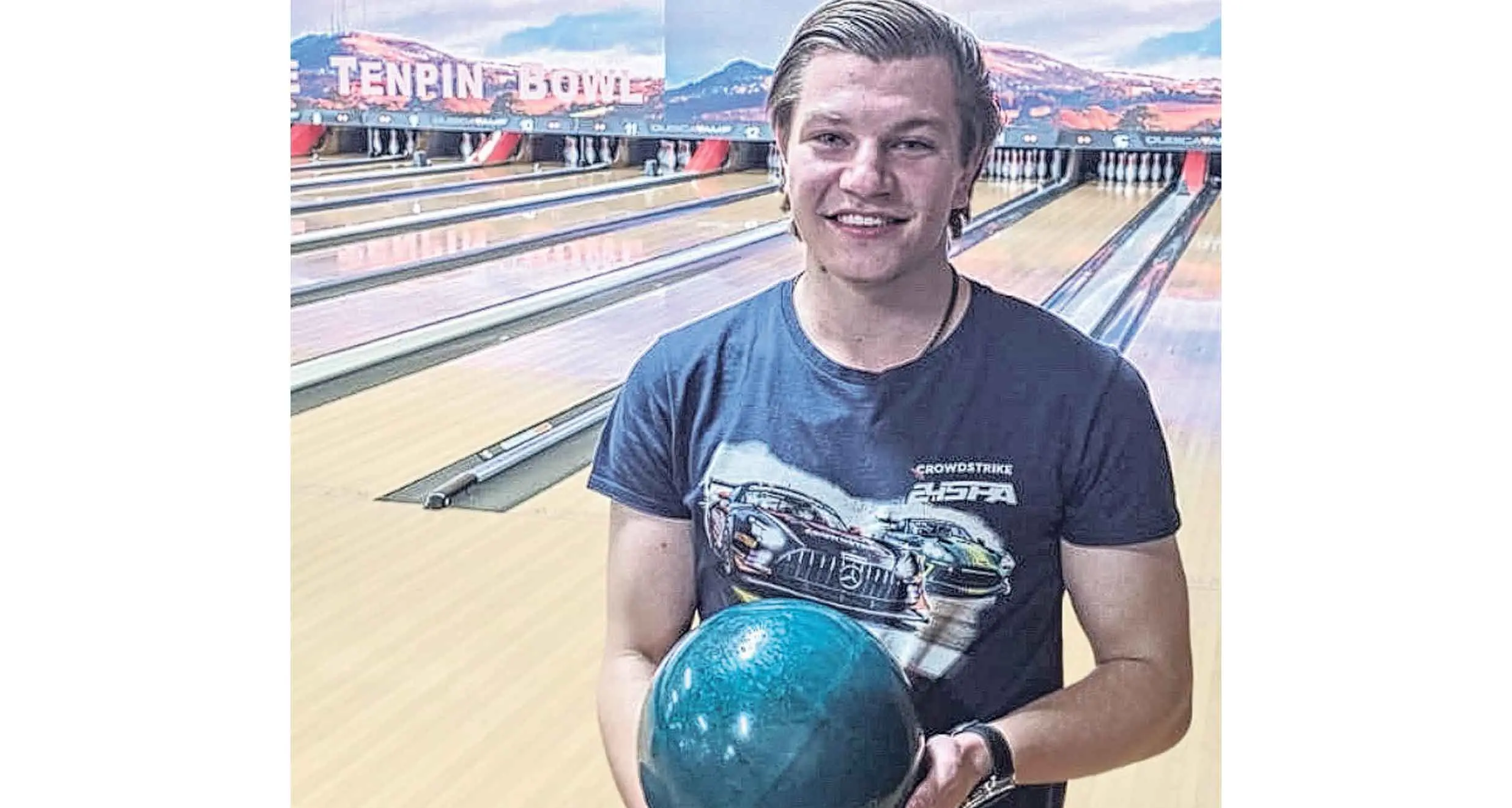 Steven McConnell bowls perfect game at Orange Tenpin Bowl
