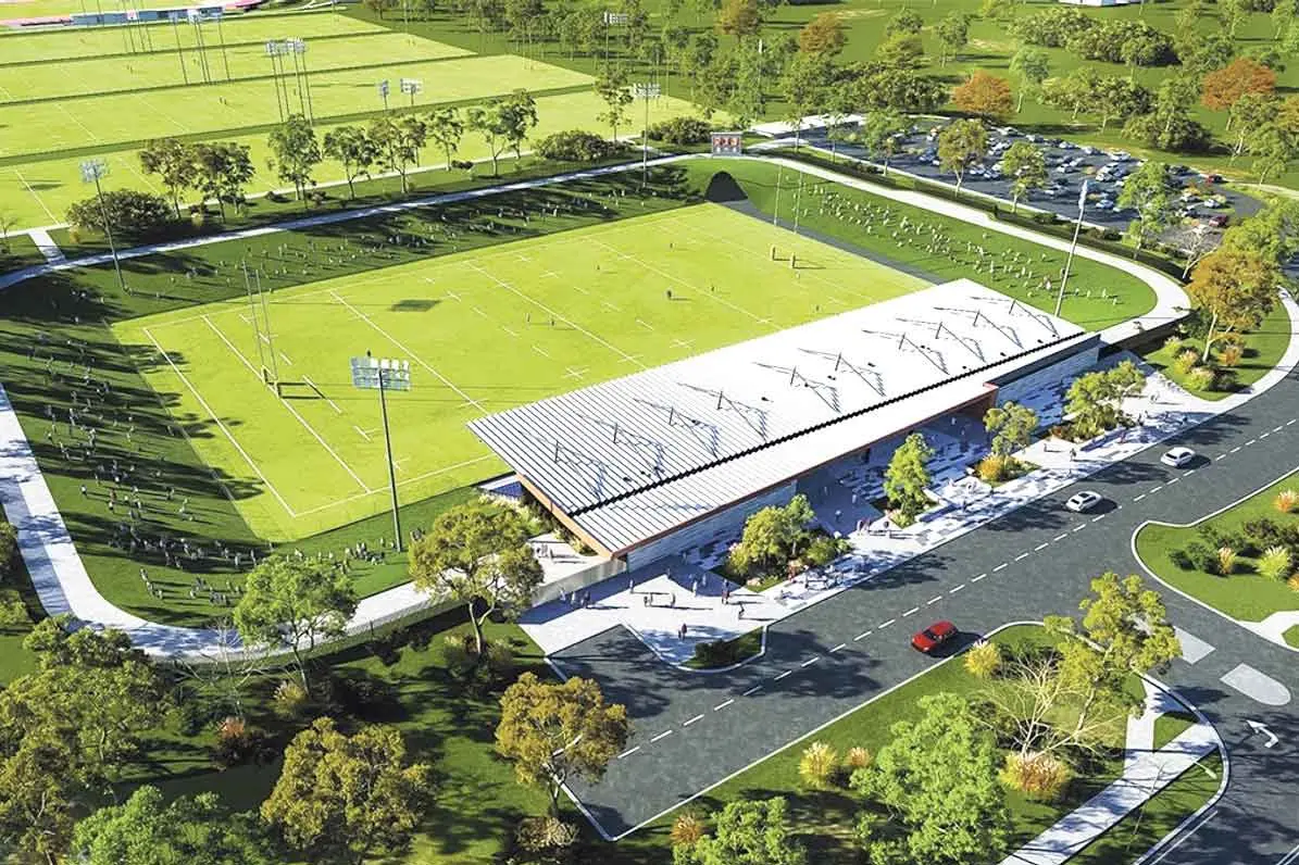 <p>Orange\\u2019s new sports stadium facility could be key to a major sporting coup as a training facility for one of the national teams at next year\\u2019s Rugby World Cup. Image: Austadiums.</p>\\n
