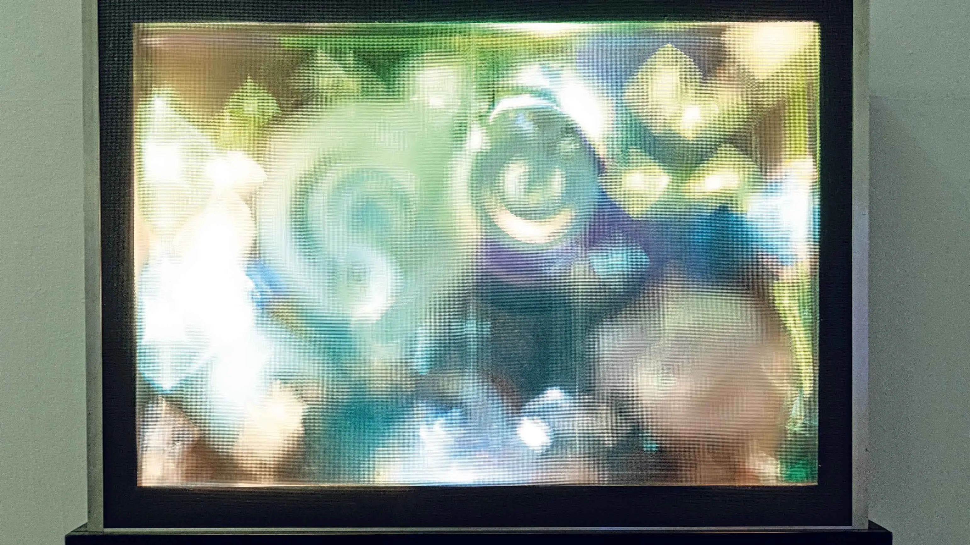 Luminal kinetic from the 1960s lights up the gallery