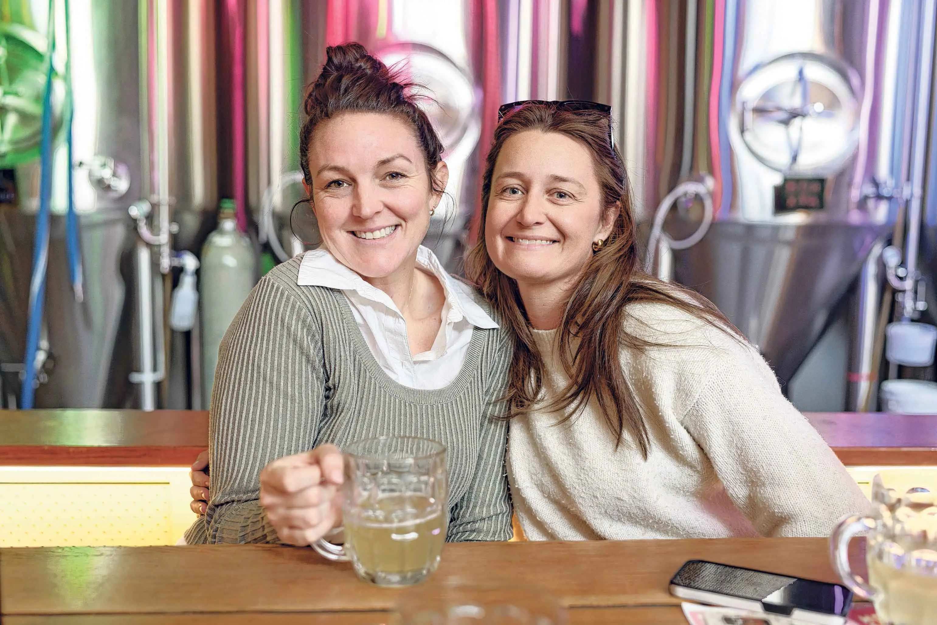 <p>Rebecca Flowers and Renee Jones. Photo: Orange City Life. </p>\\n