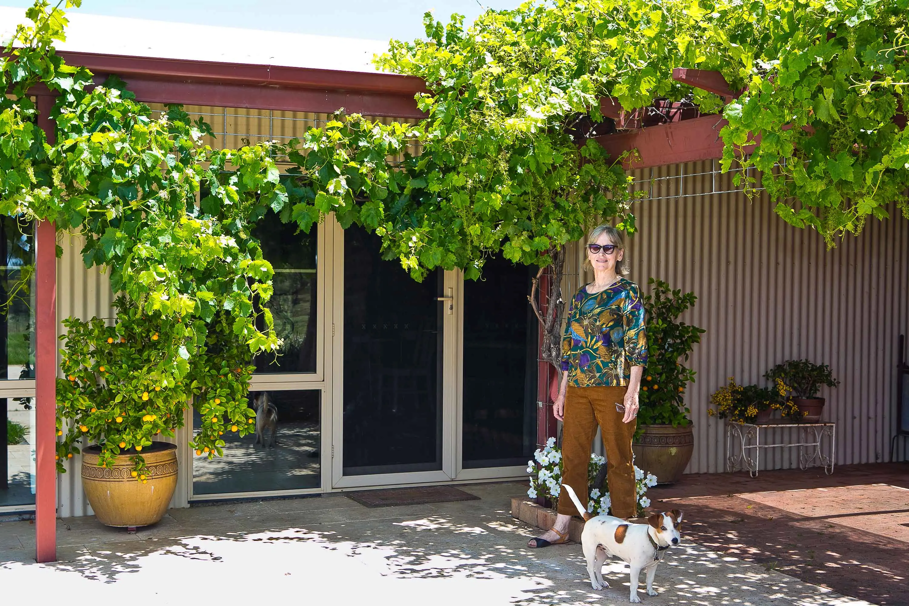 <p>Marlyn Hickey at home in the countryside, but prefers people to landscapes. Photos: Courtesy of the artist.</p>\\n