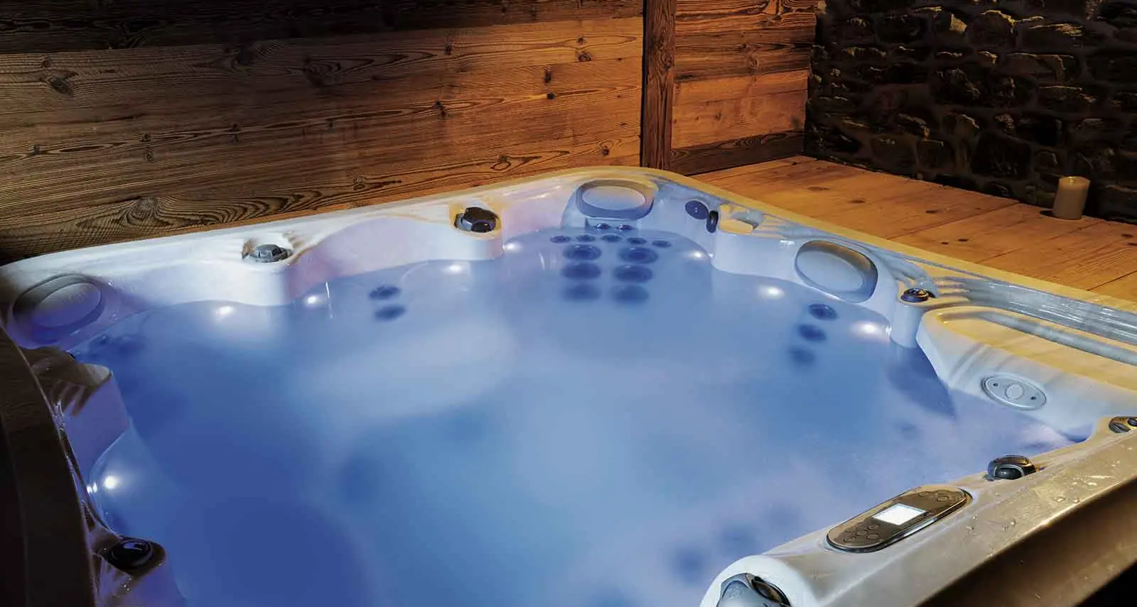Cloudy hot tub water often points to maintenance problems