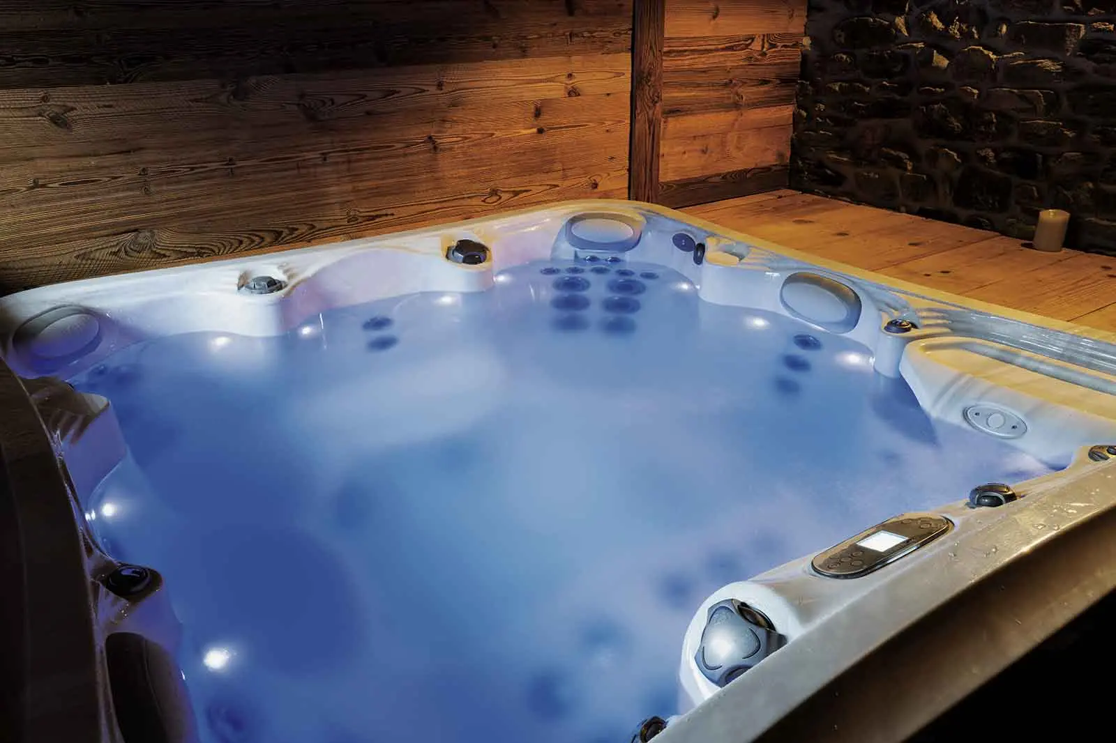 Cloudy hot tub water often points to maintenance problems
