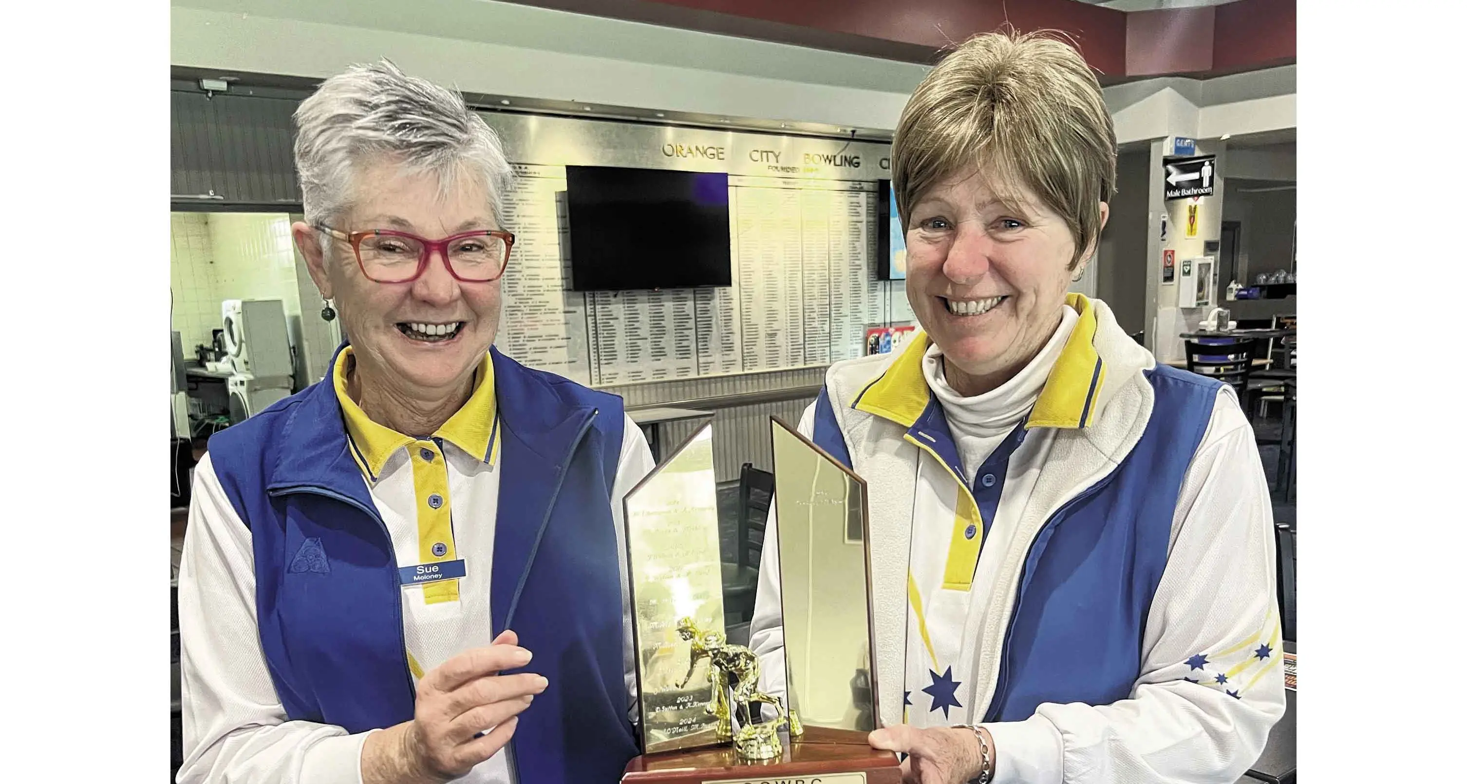 Sue Moloney and Helen Lord win Major Pairs final