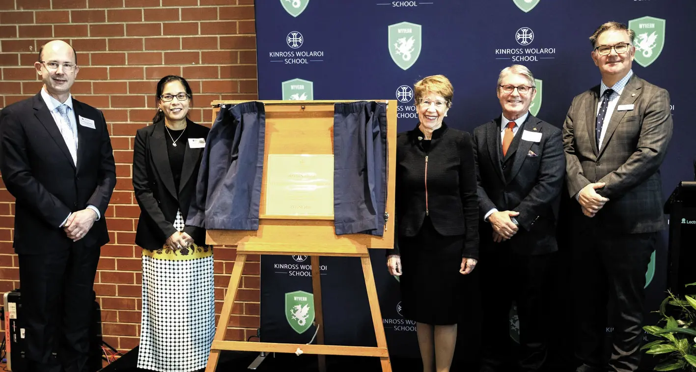 Dragon’s lair: New Kinross House opened for students by governor