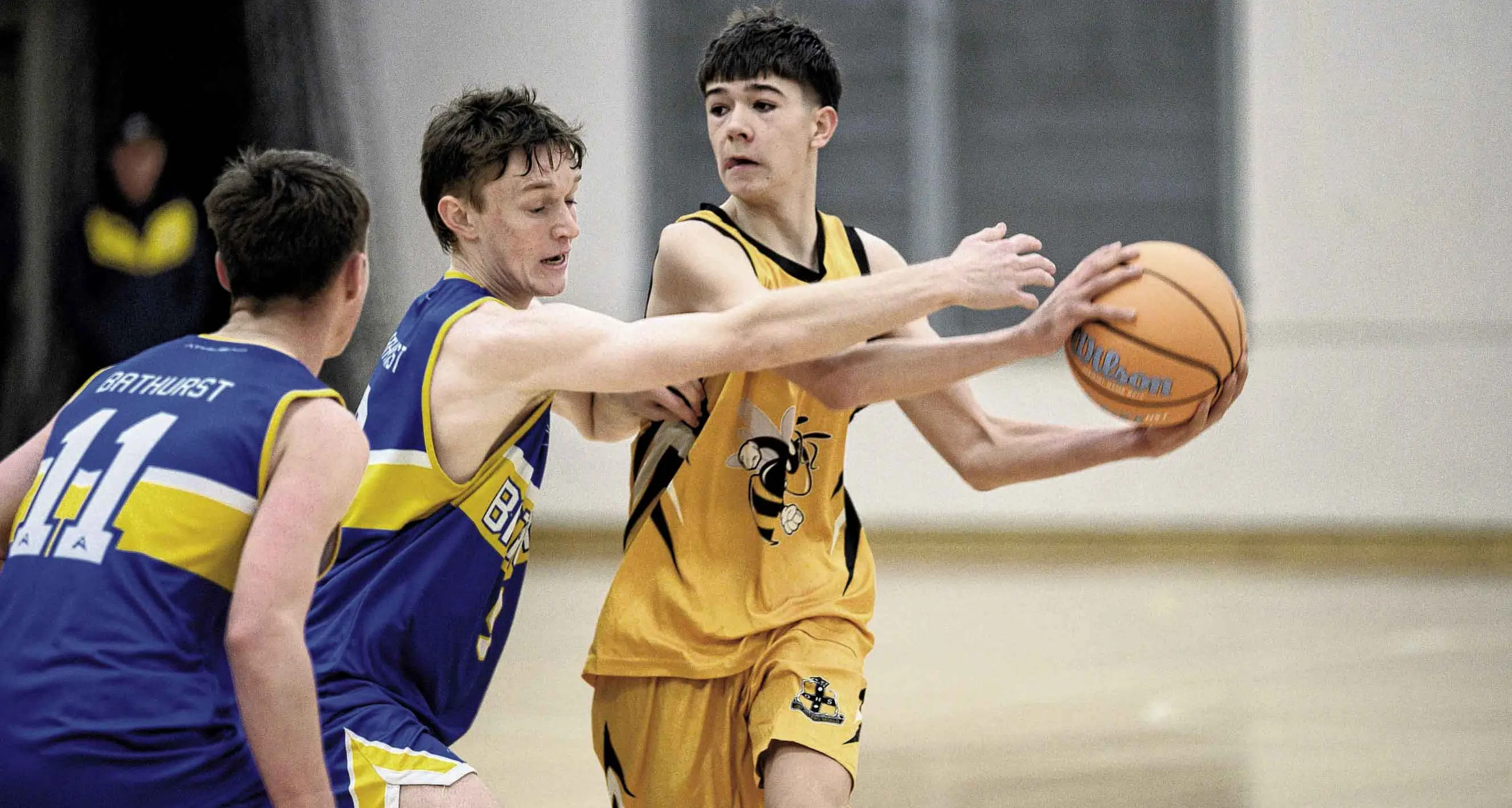 Basketball action during Astley Cup Day 2