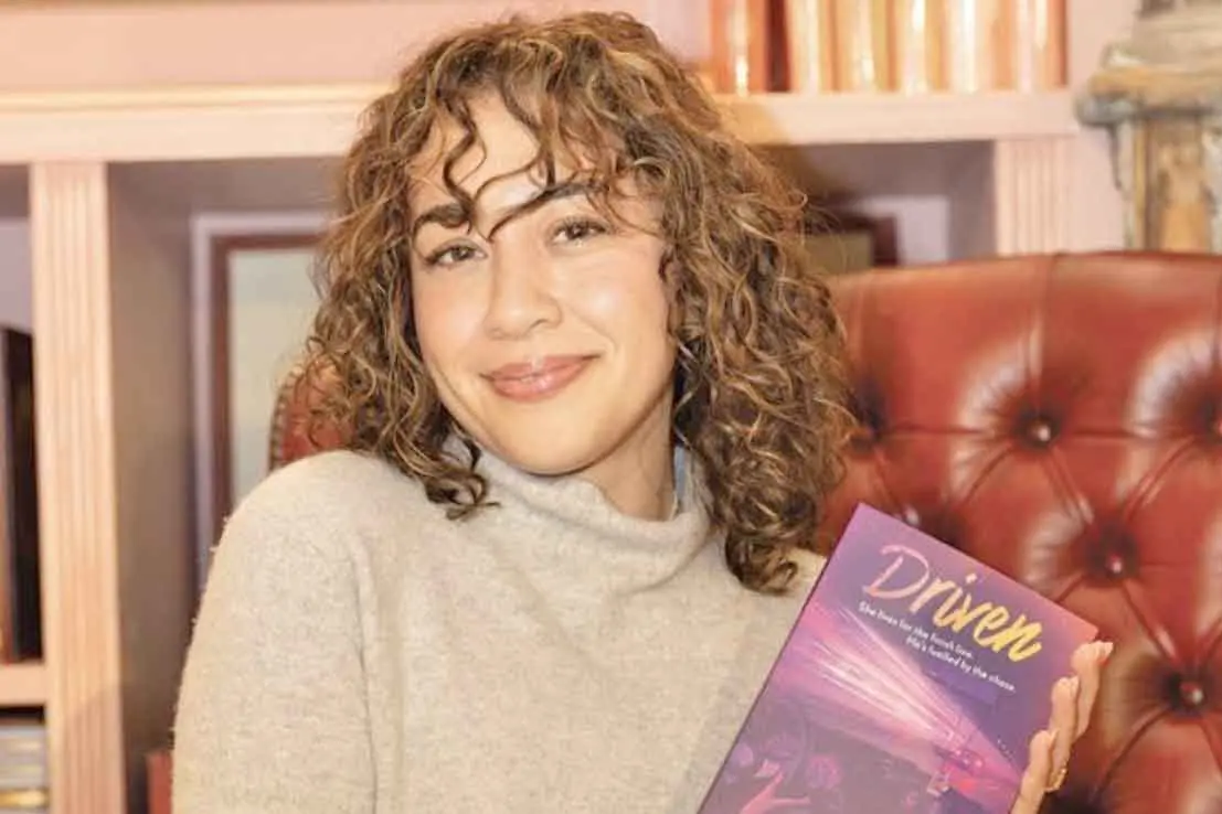 <p>Emma Warrender is still on a high after the launch of her debut novel, Driven. Photo: Supplied. </p>\\n