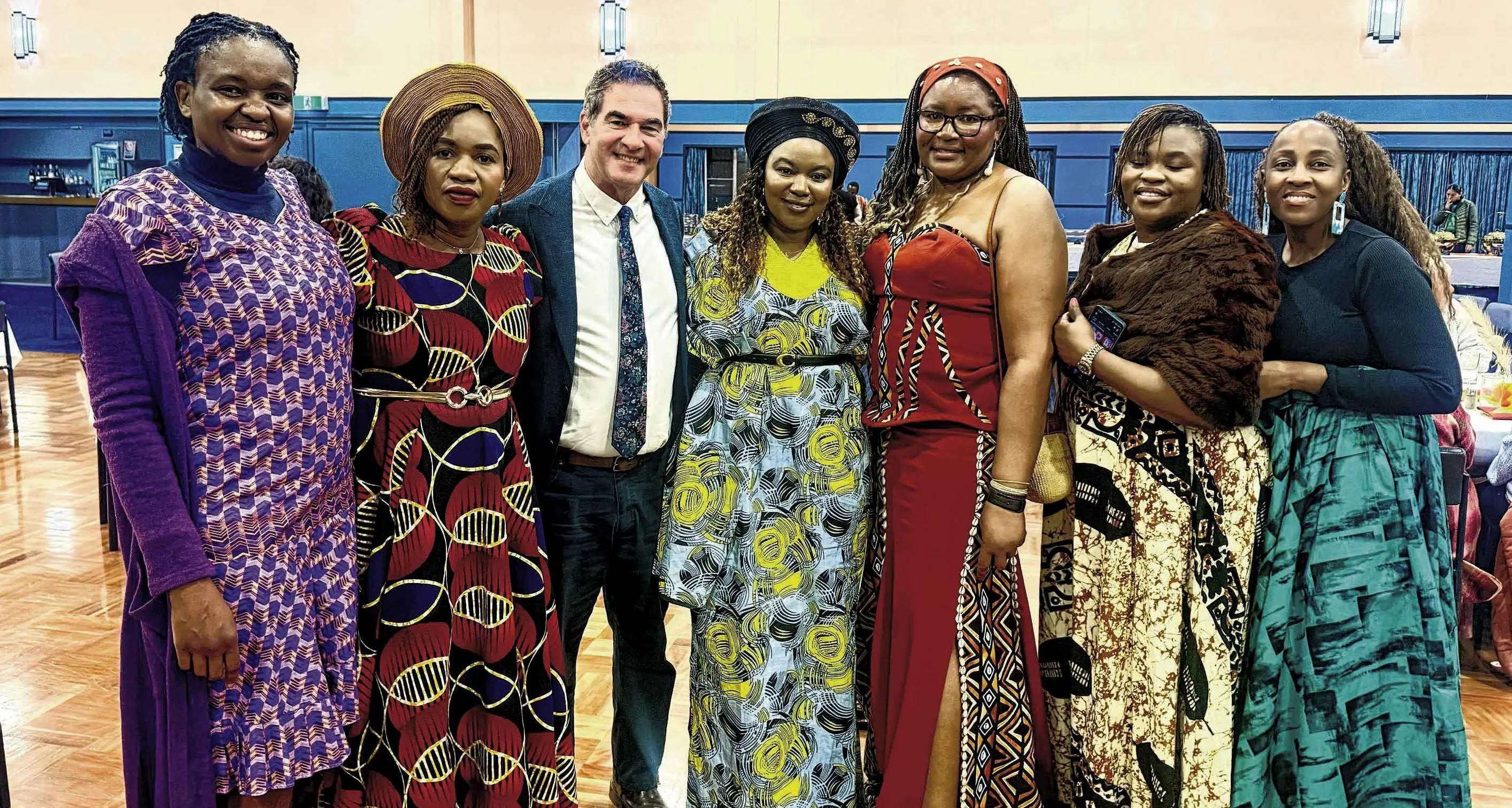 African multicultural dinner dance