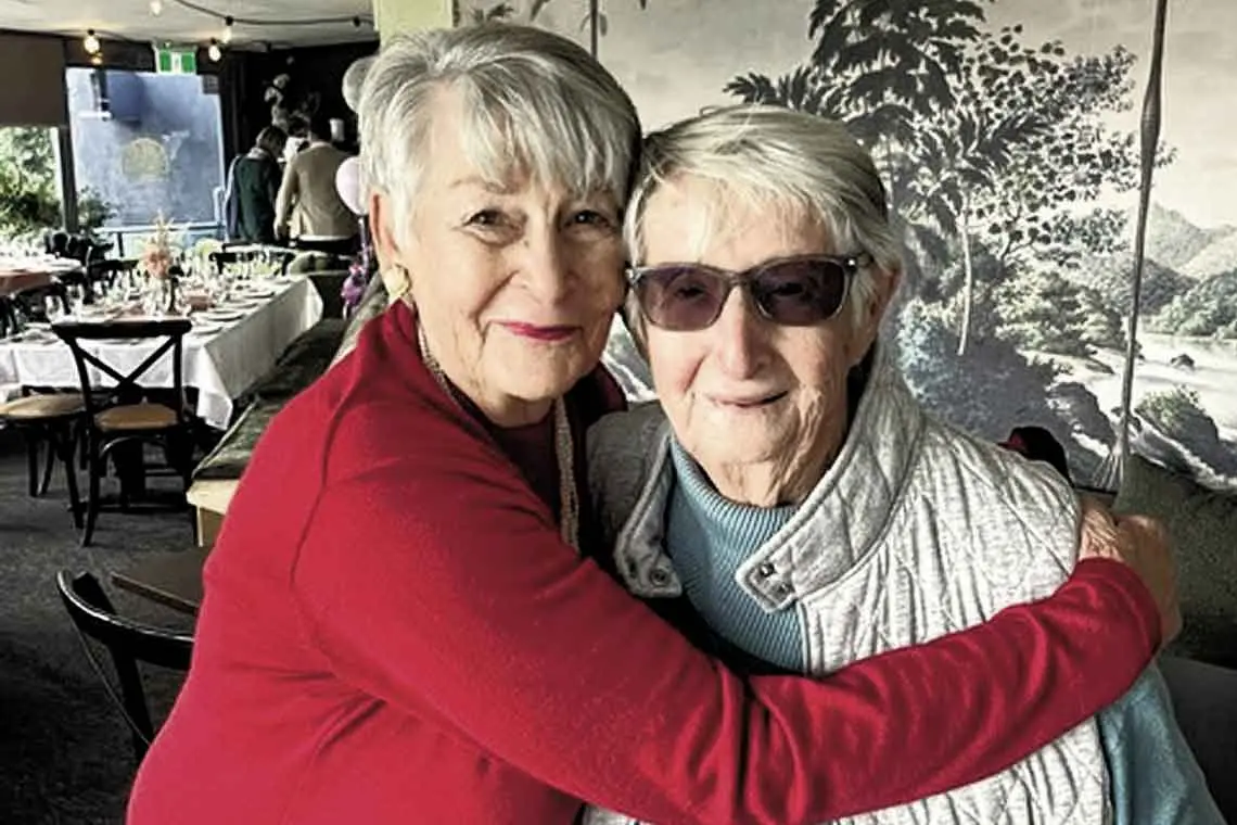 <p>Cecily Minihan and lifelong friend Vonnie Cunich. Photo: Supplied. </p>\\n