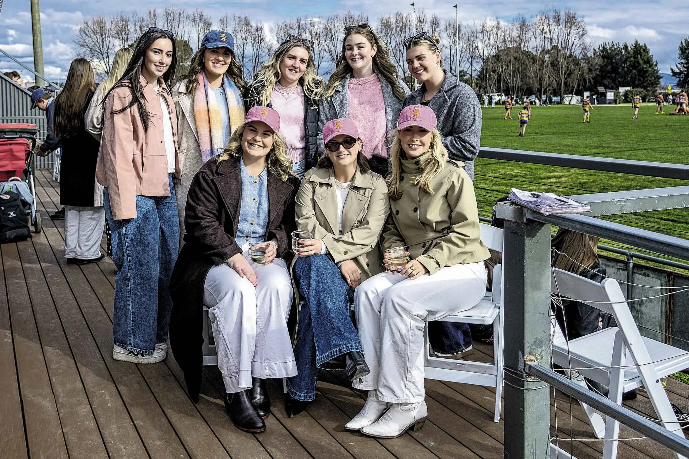<p>At Back: Lily Escreet, Amelia Holmes, Evie Nunn, Emily Turner and Sage Annis-Brown. Seated in front: Erin Holmes, Karla Herrnan, and Lizzie Rob. Photo: Orange City Life. </p>\\n