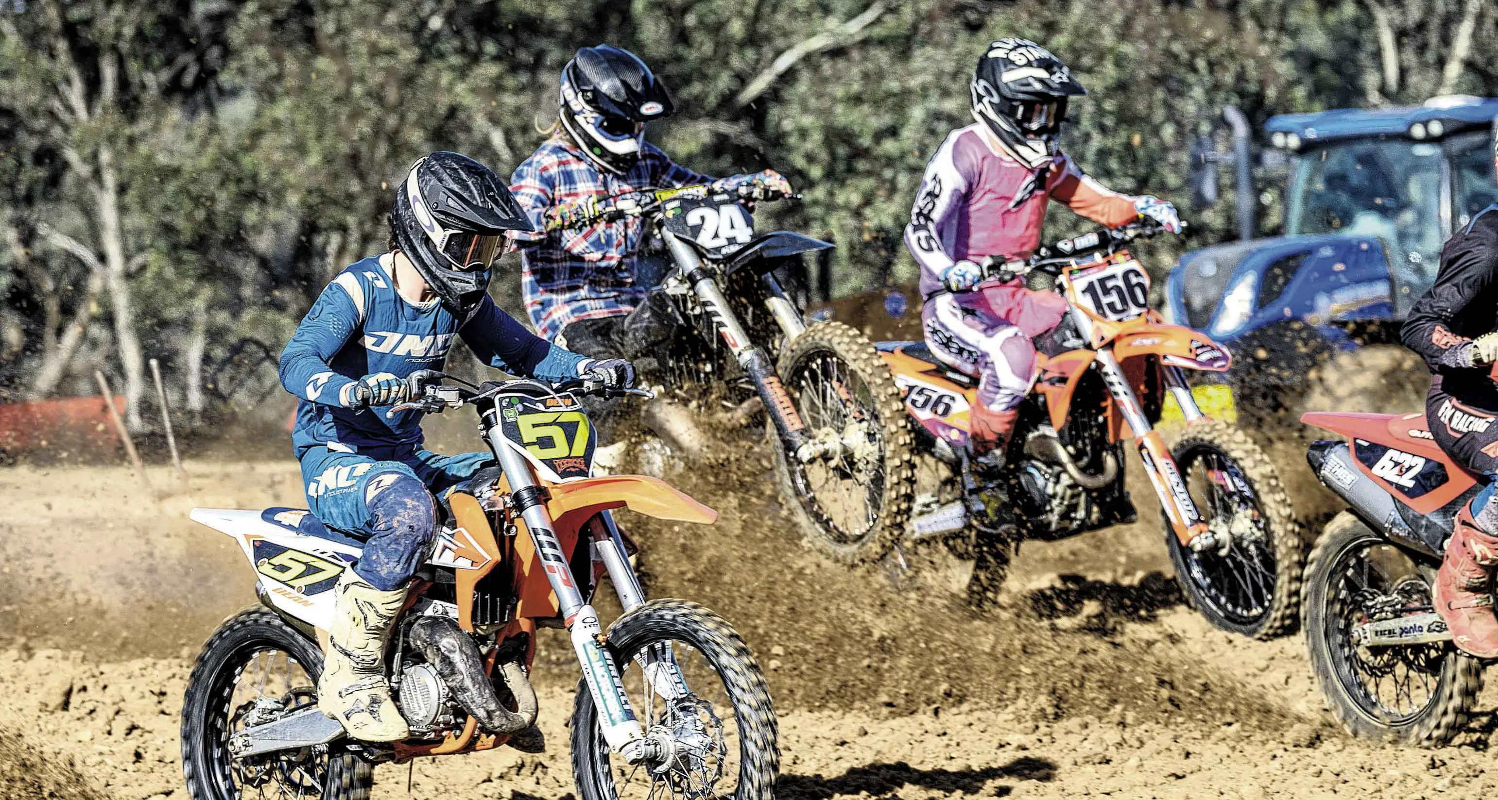 Canobolas Motorcycle Club motocross action